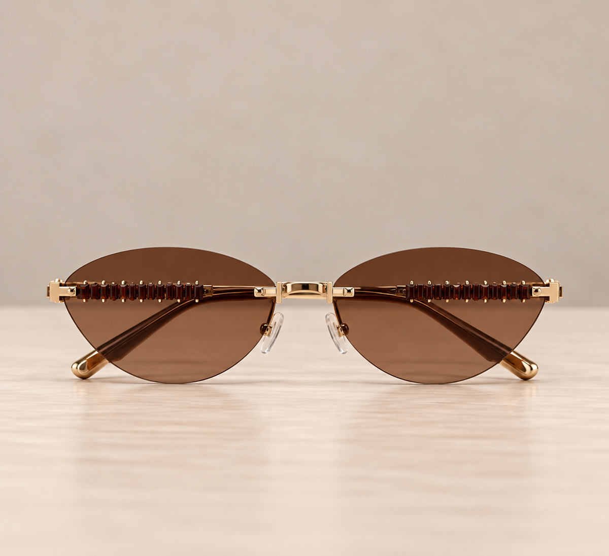 Santorini Oval Glasses