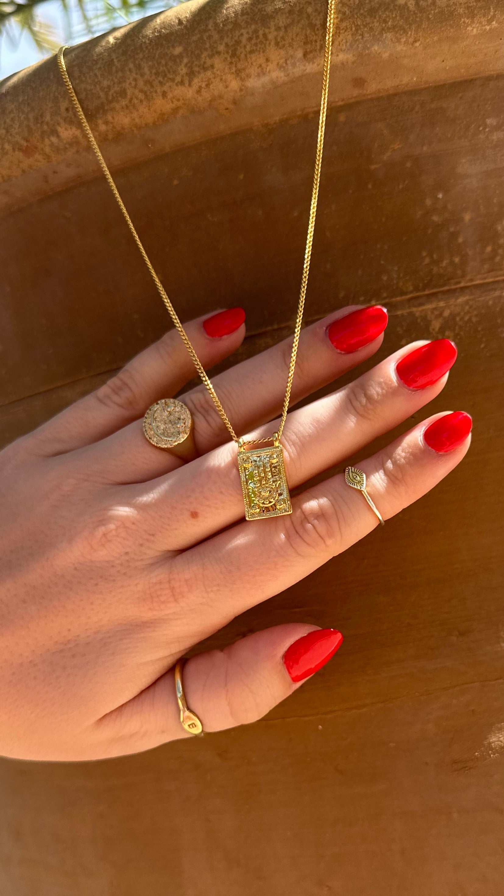 Liora Hamsa Hand Necklace