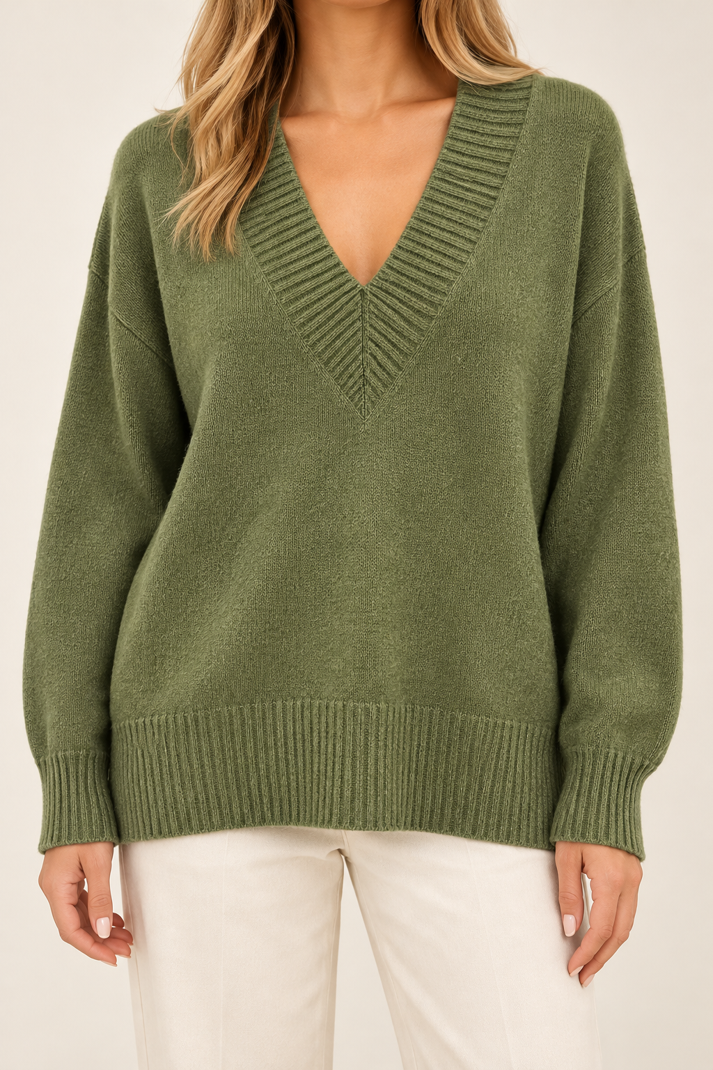 Vicky V-Neck Luxe Knit