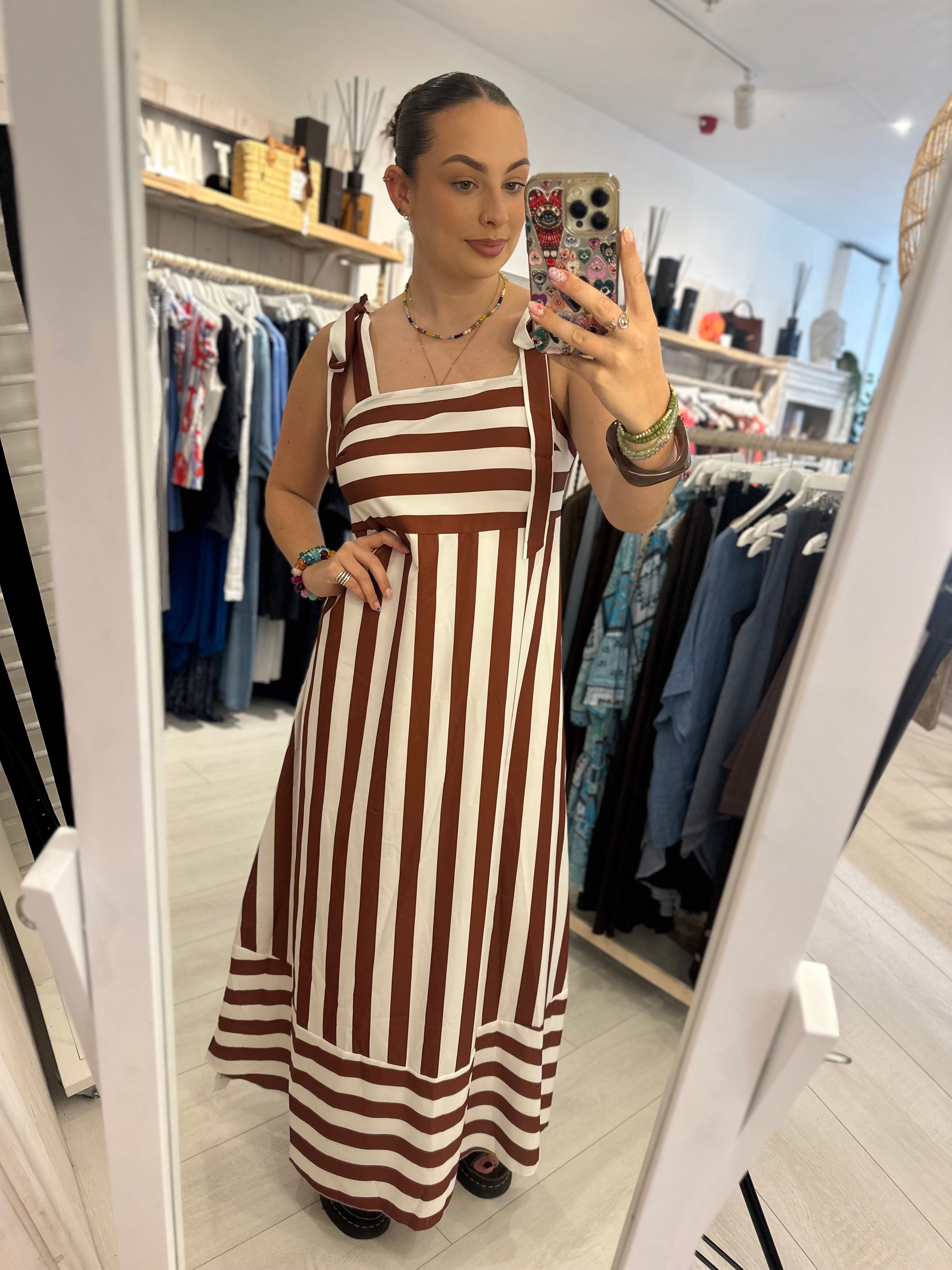 Sloane Striped Dress