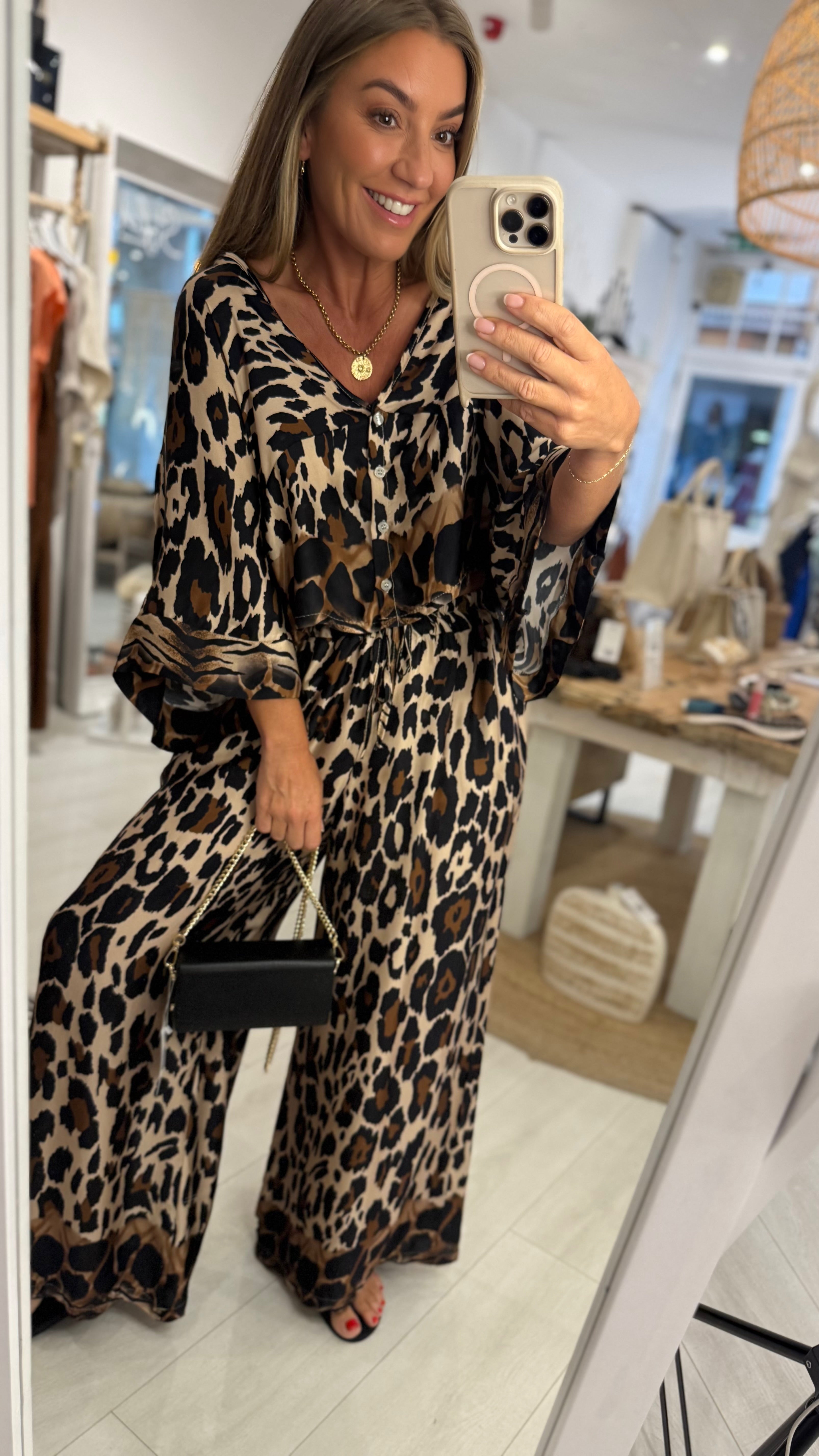 Tigra Cropped Blouse