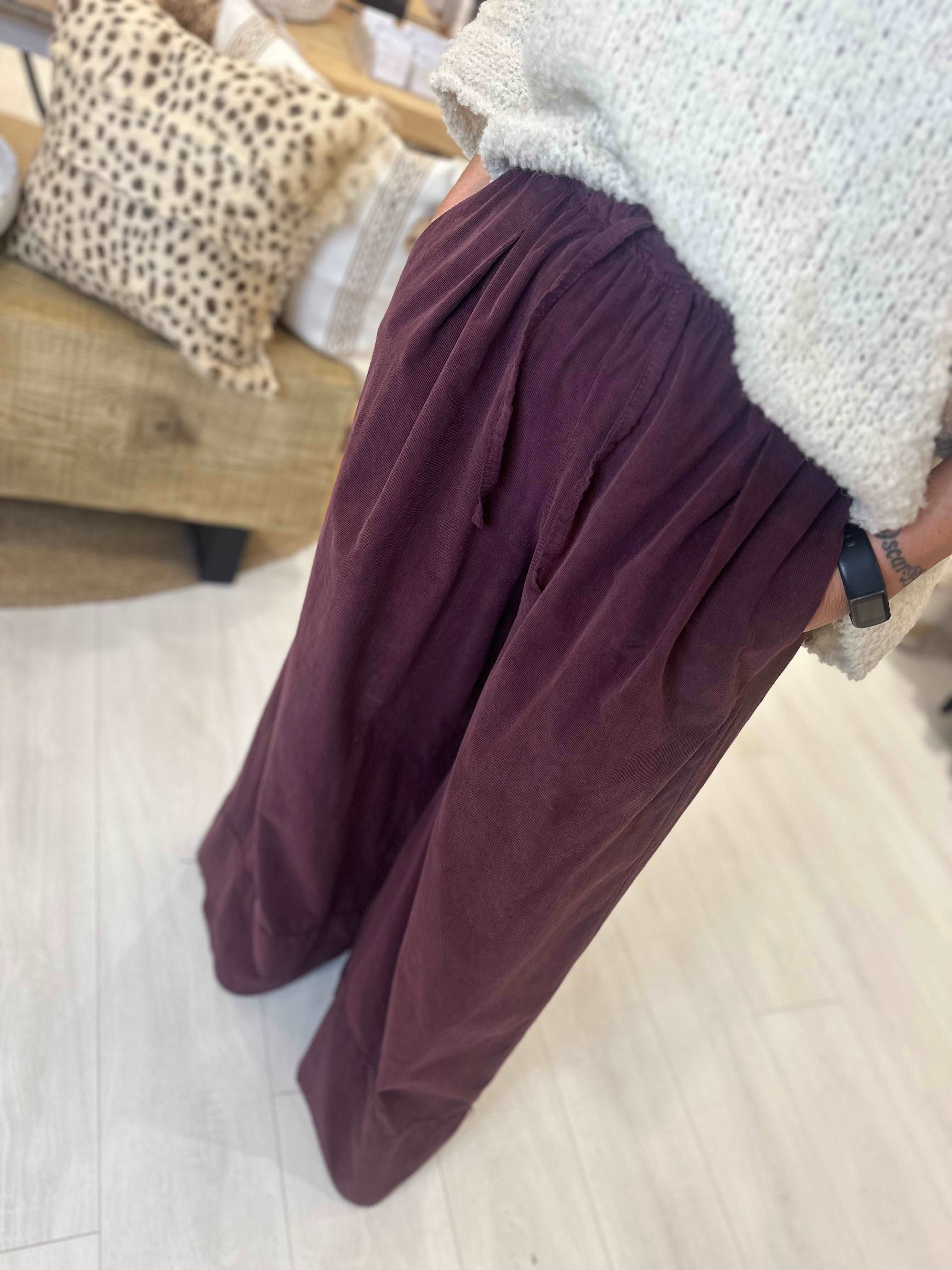 Emilia Cord Trousers