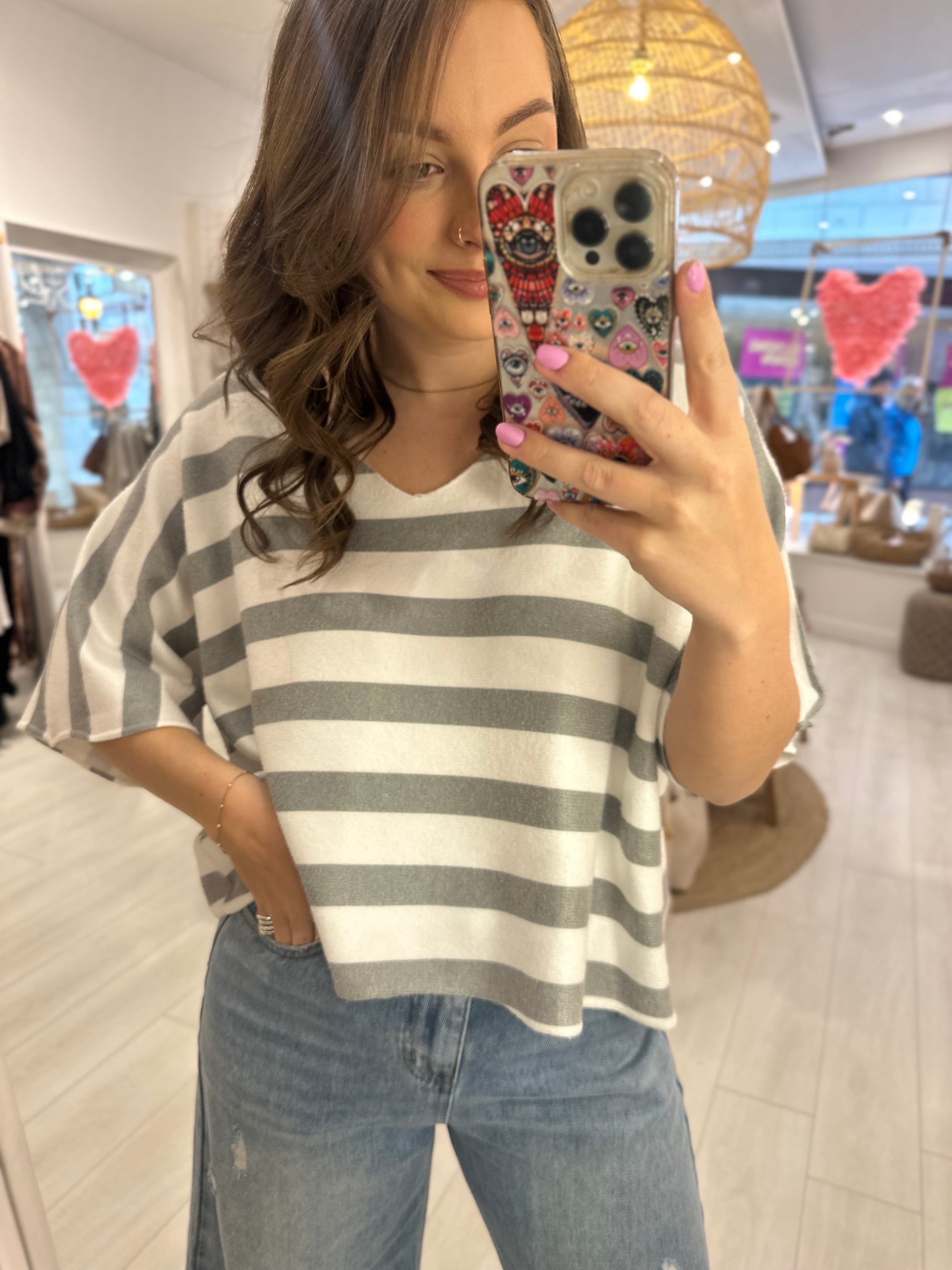 Sylvie Stripe Knit