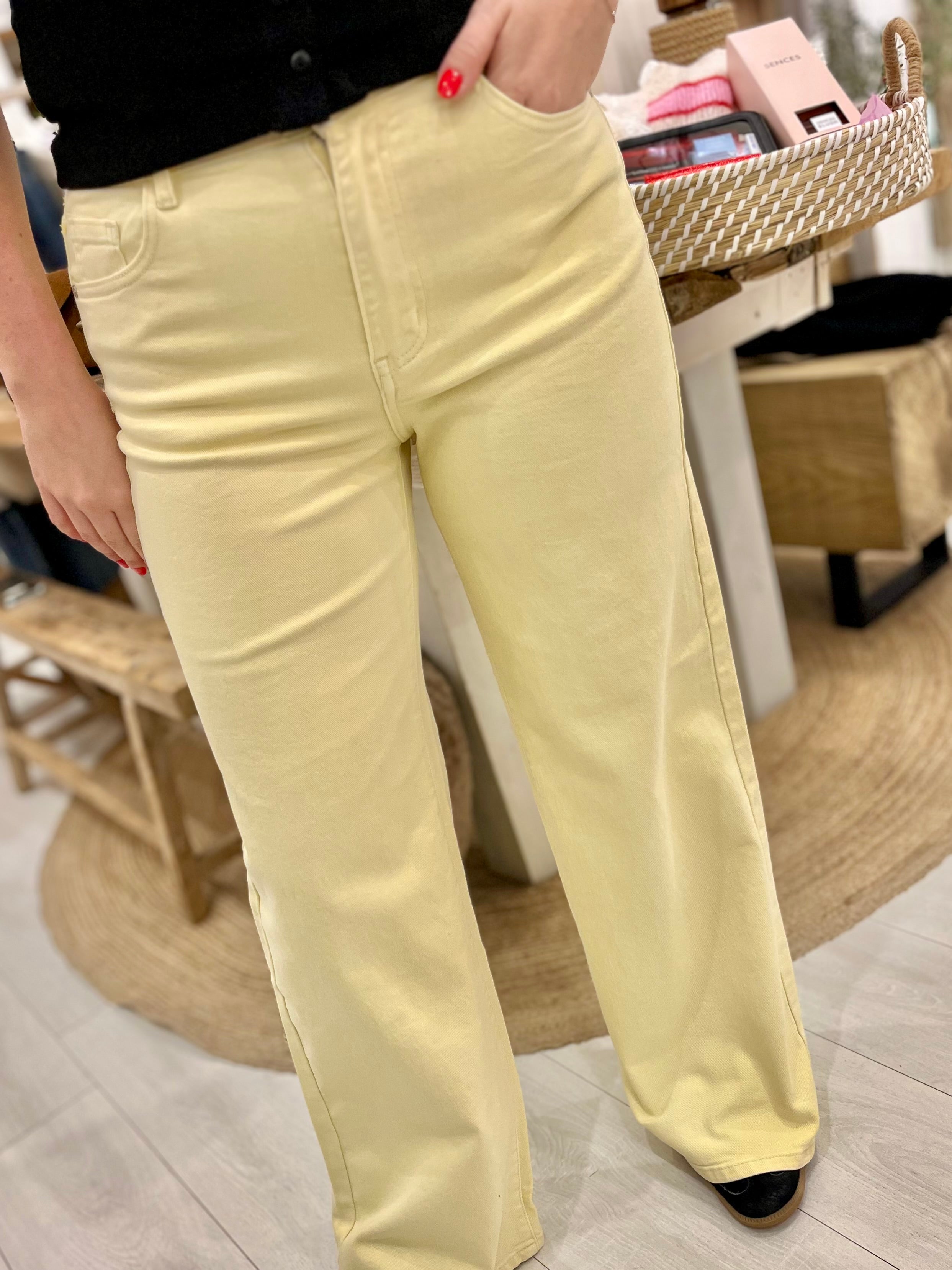 Opal Wide Leg Boyfriend Jeans