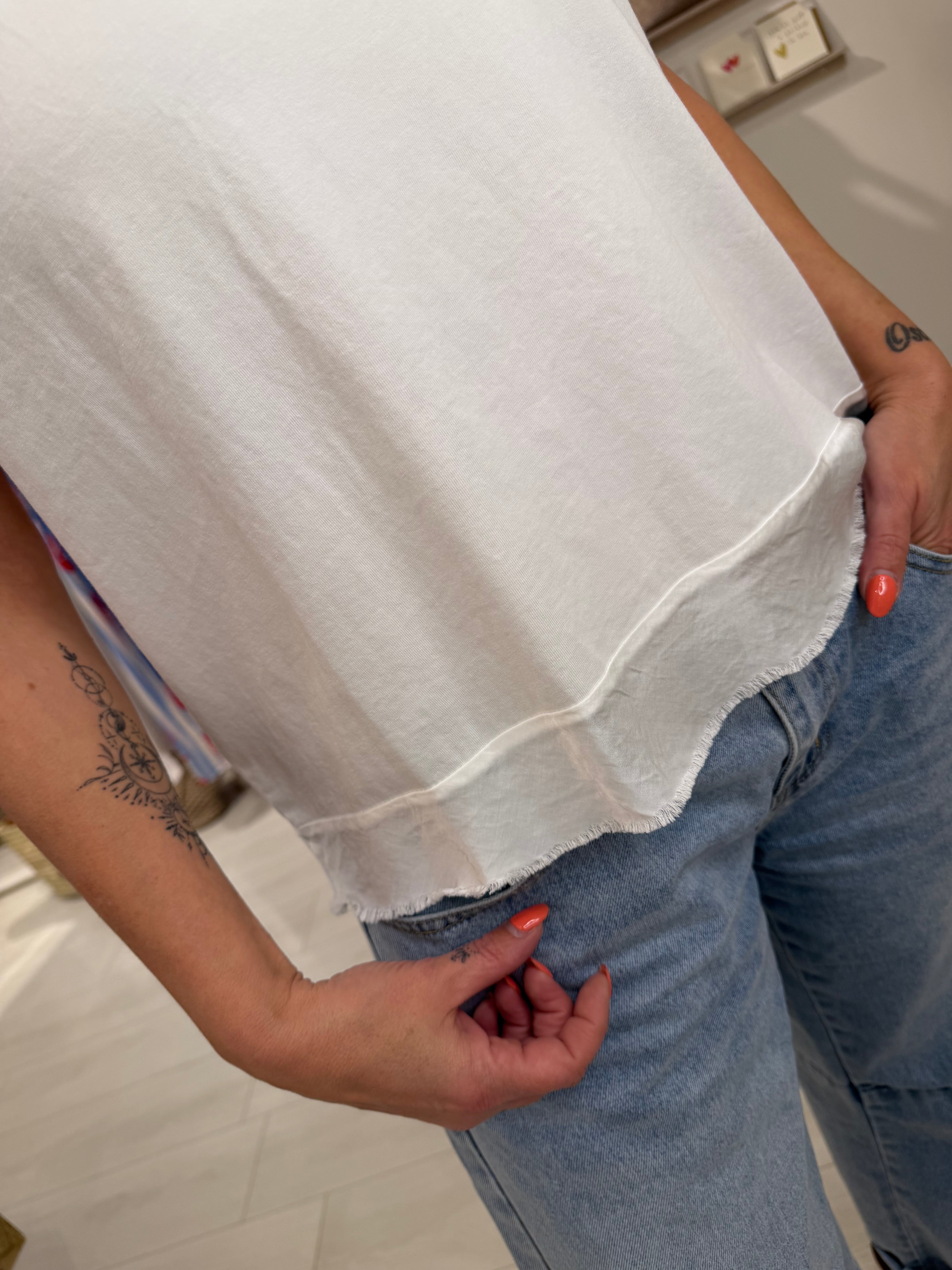 Frayed Edge Tee