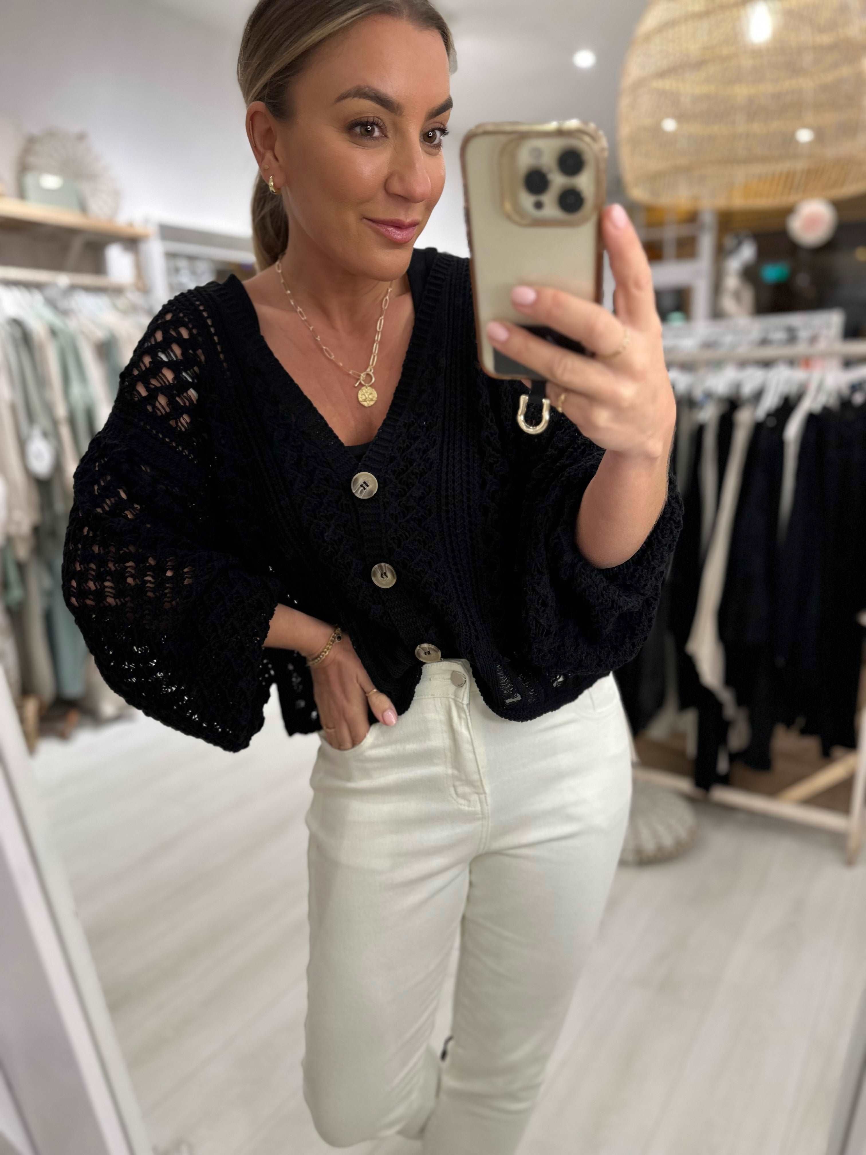 Iris Crochet Cardigan