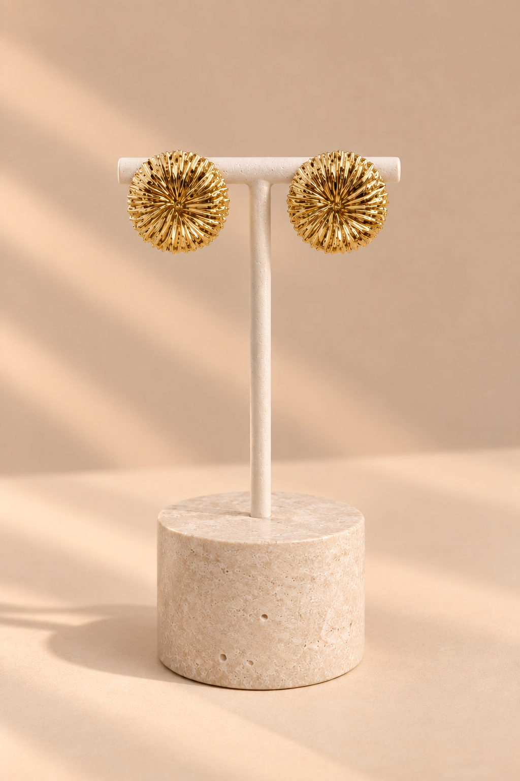 Marnie Gold Statement Studs