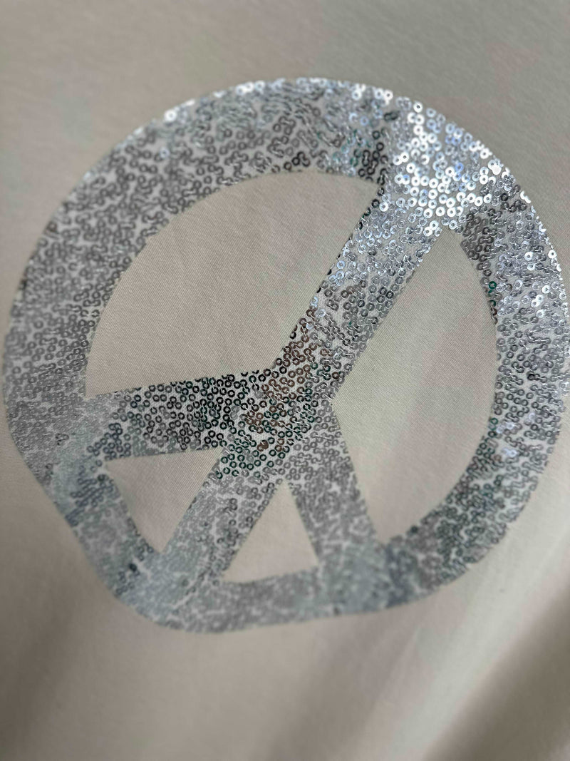 'Peace' Graphic Sweatshirt