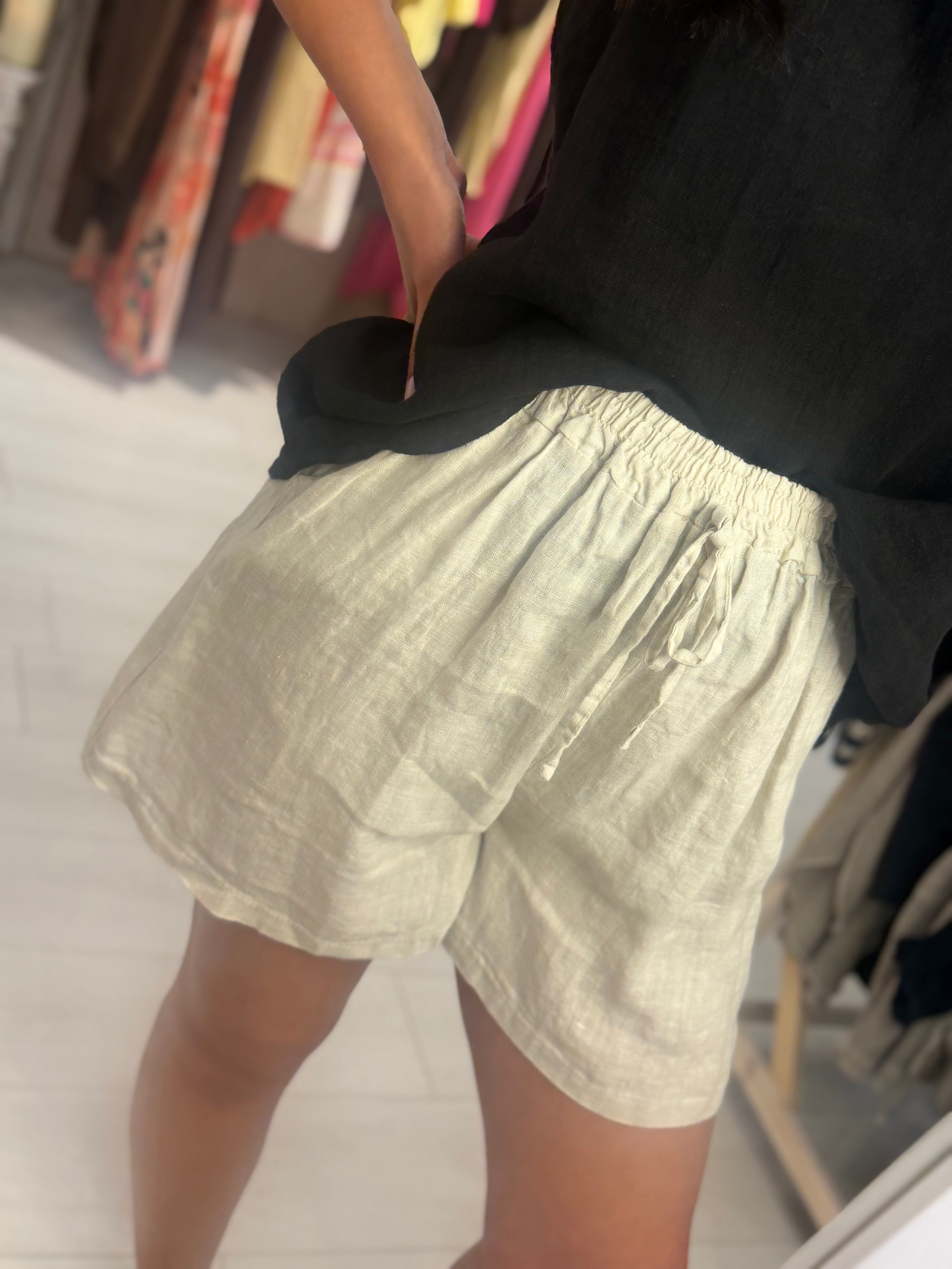 Klara Linen Shorts