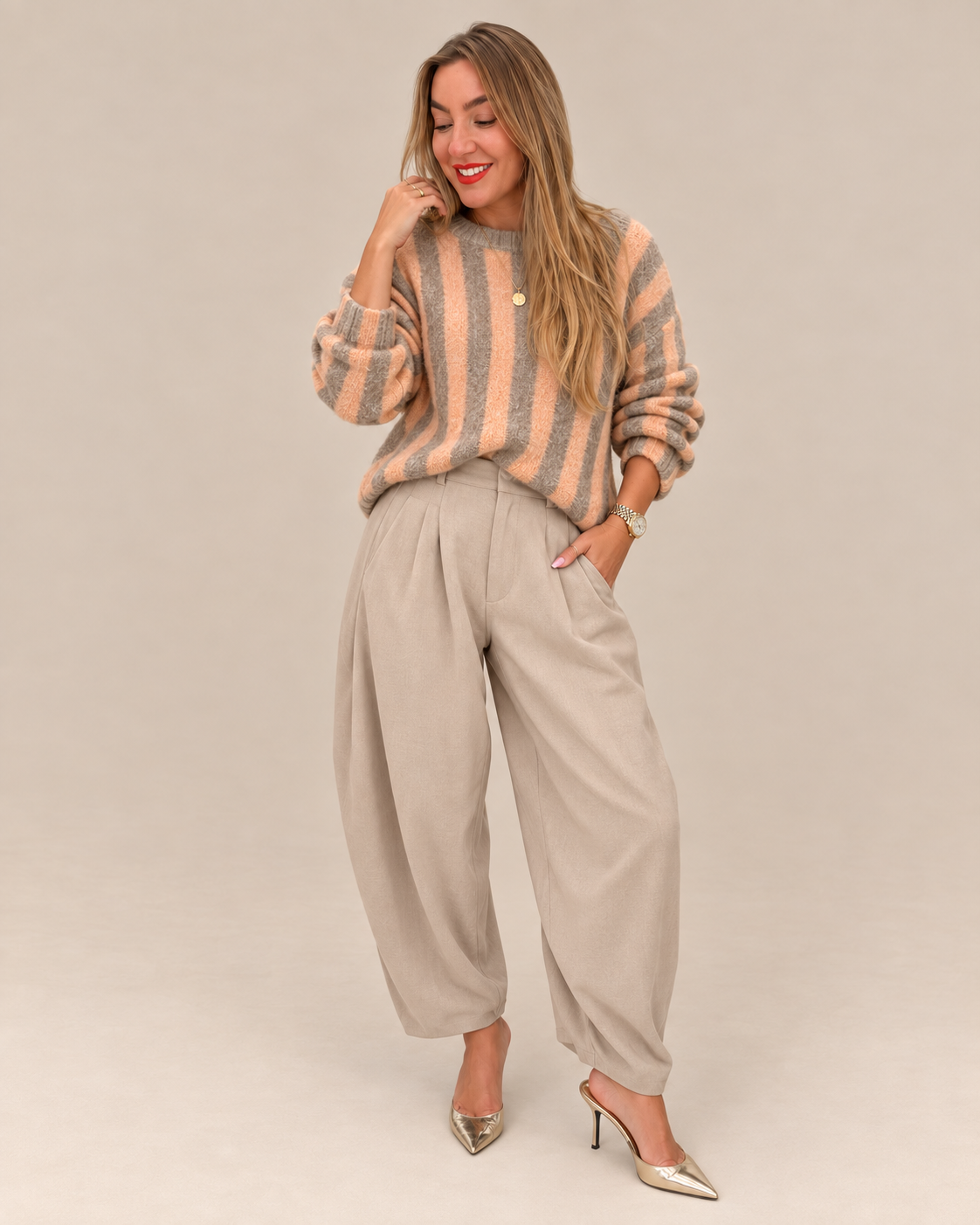 Maya Striped Knit