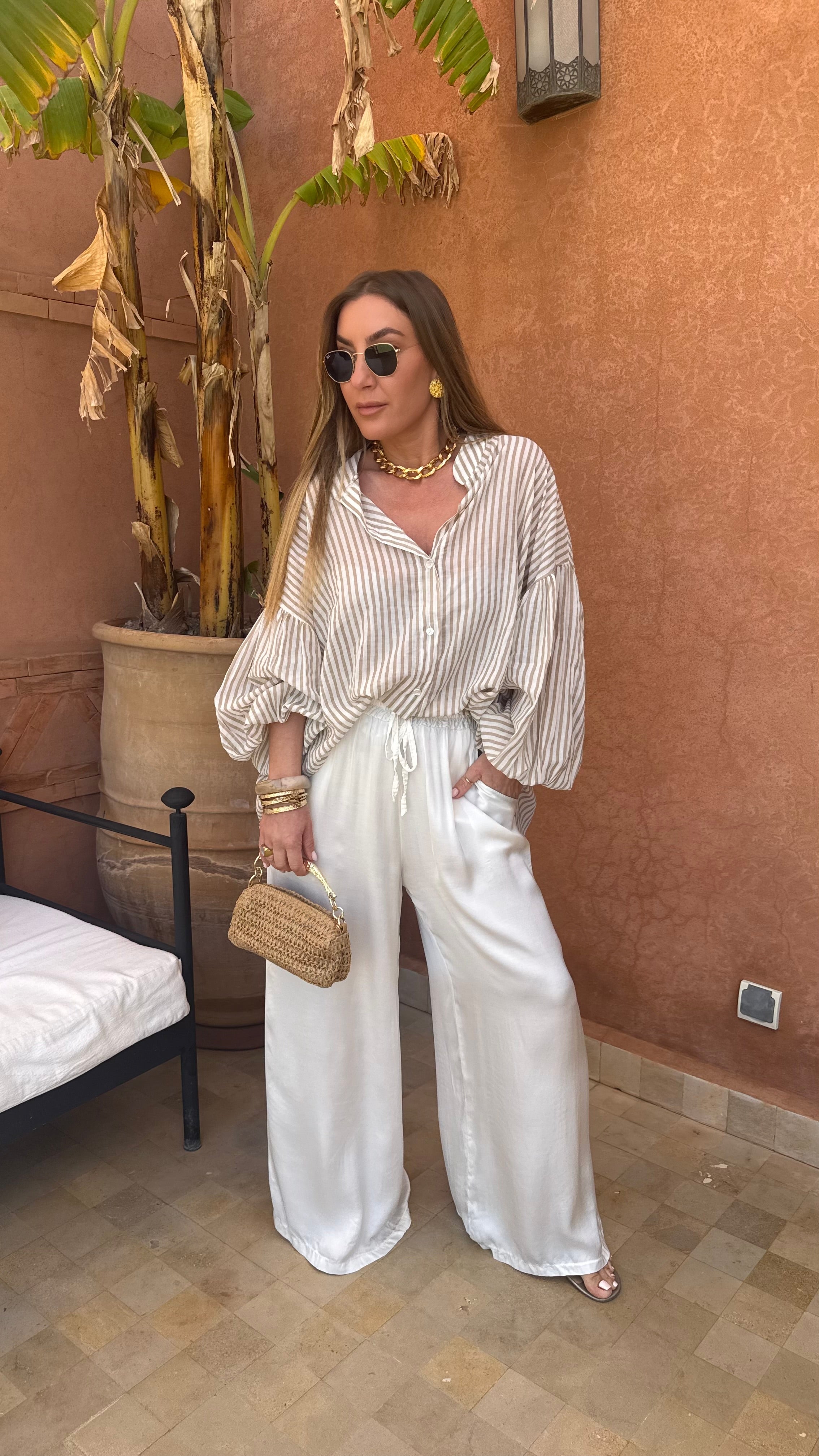 Rajah Striped Shirt