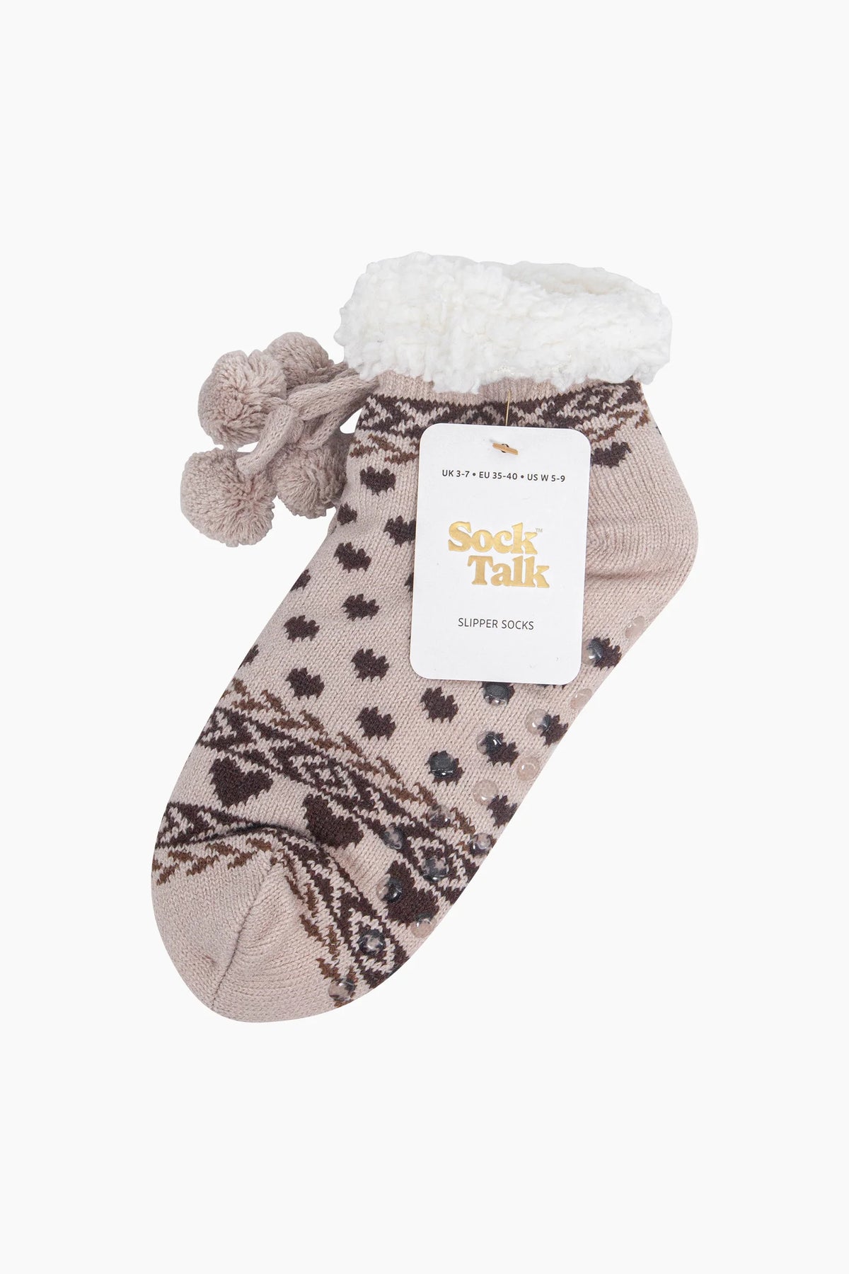 Heart Short Slipper Socks