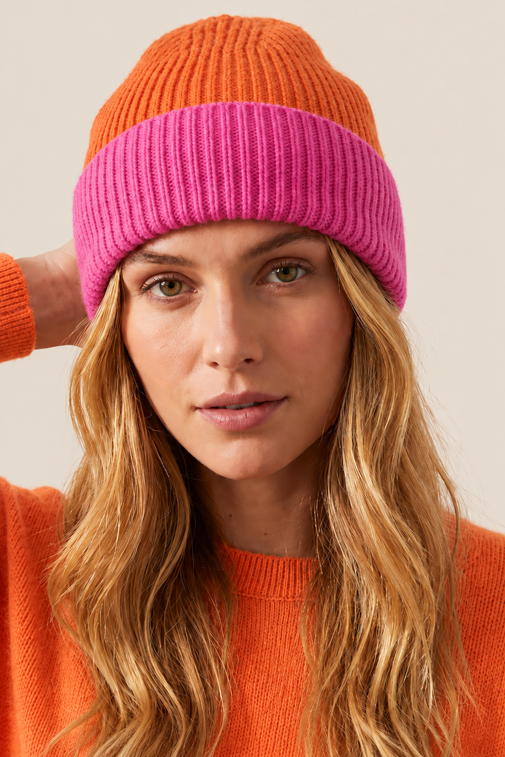 Two Tone Beanie