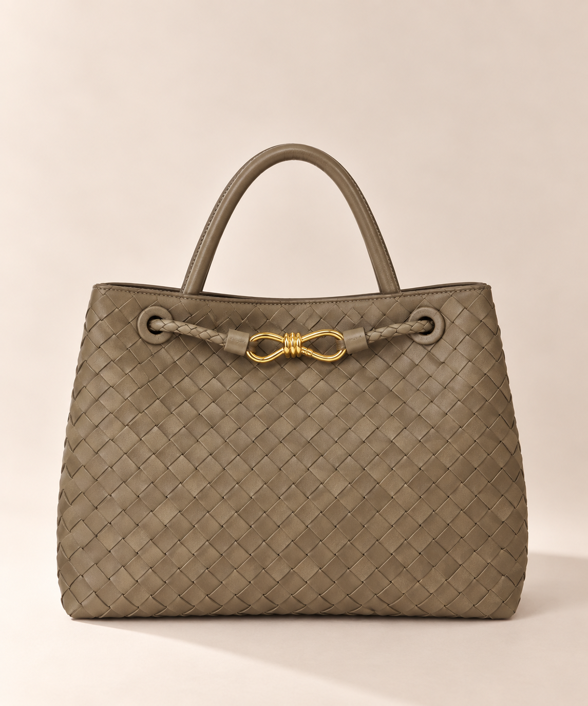 Boti Beau Woven Faux Leather Bag