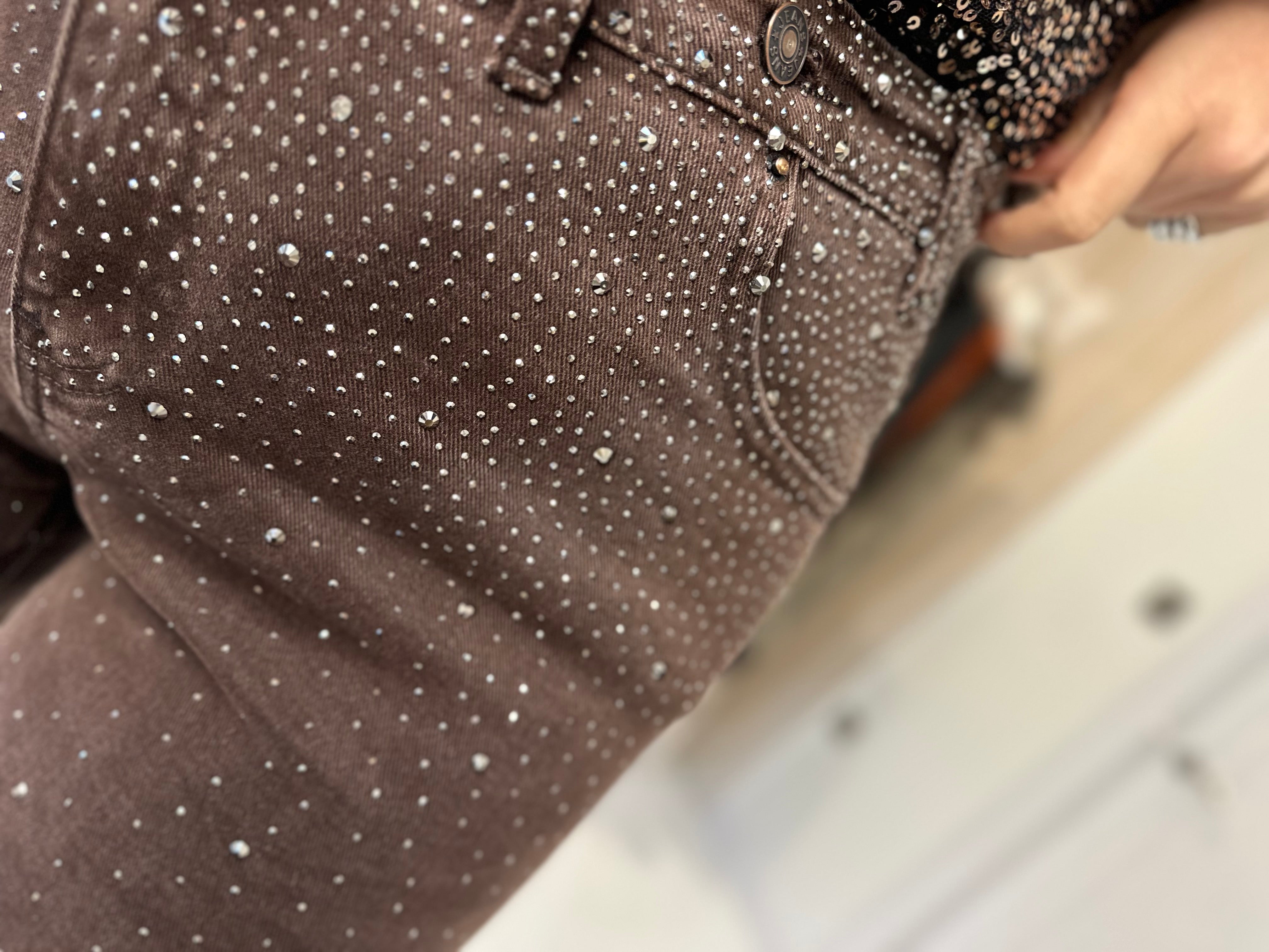 Myra Diamond Dad Fit Jeans