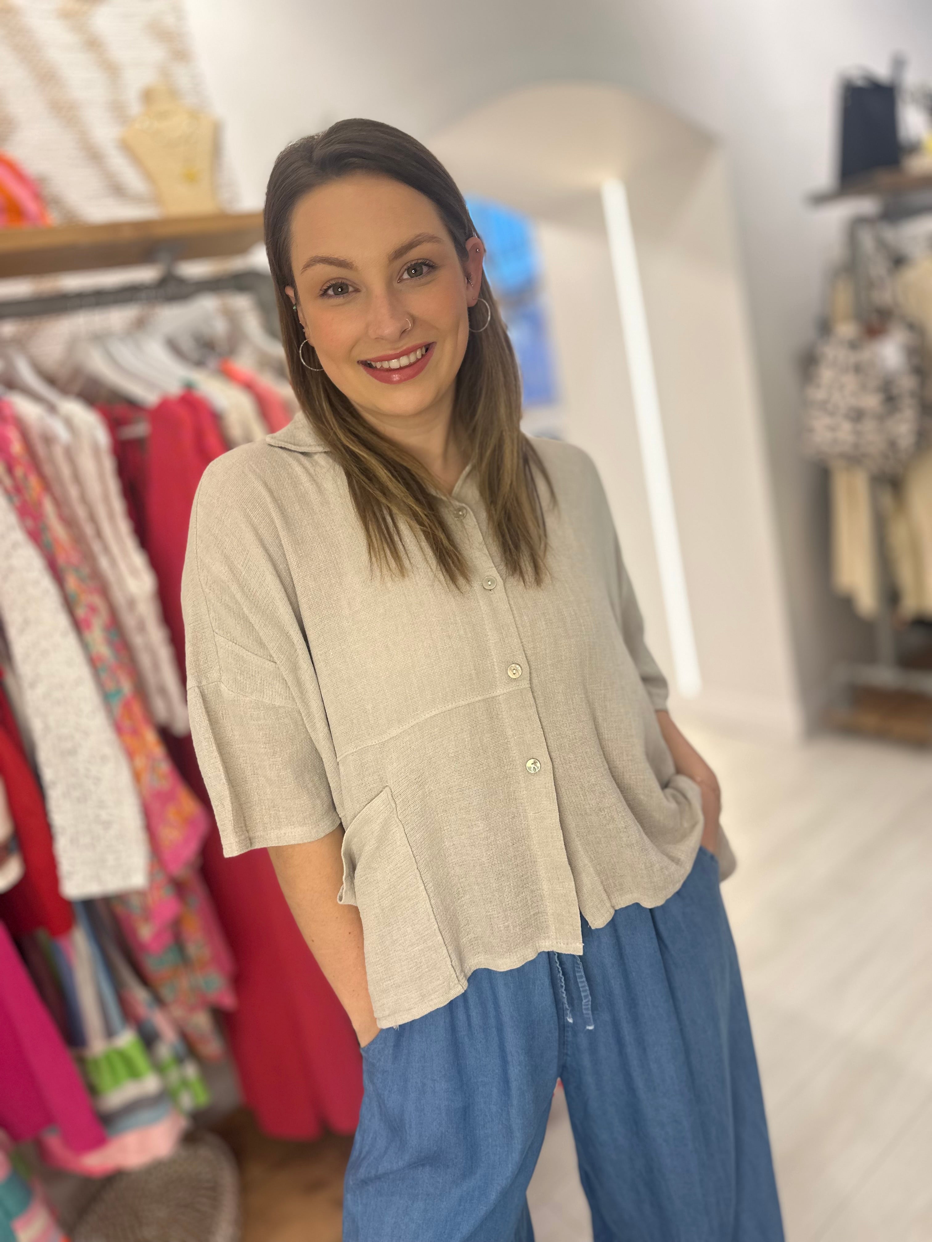 Carolta Cheesecloth Shirt