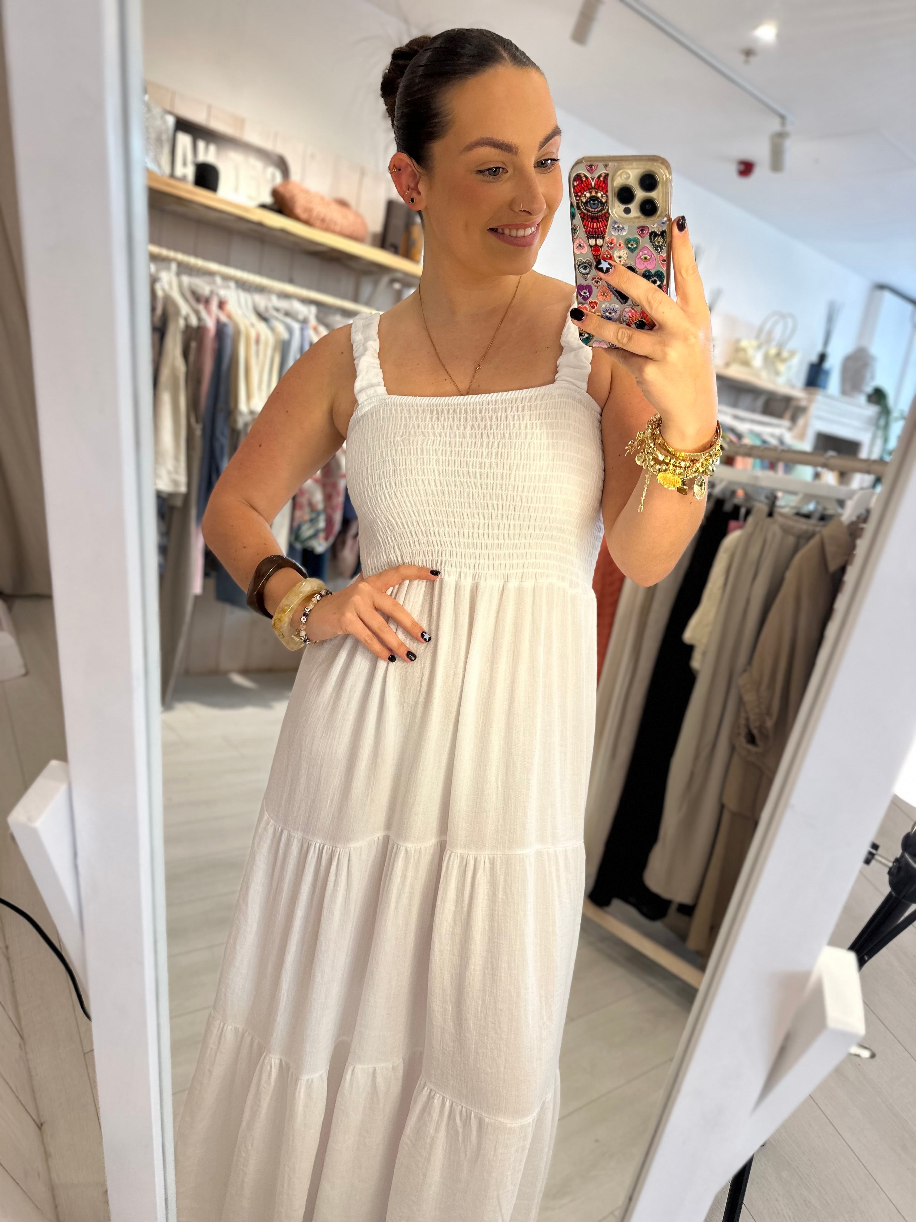 Riva frill sun dress