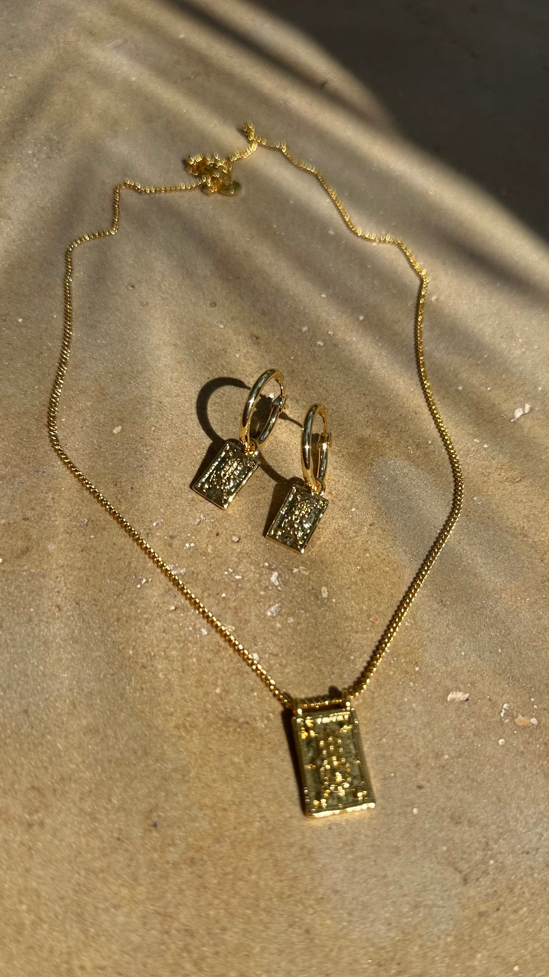 Liora Hamsa Hand Hoops