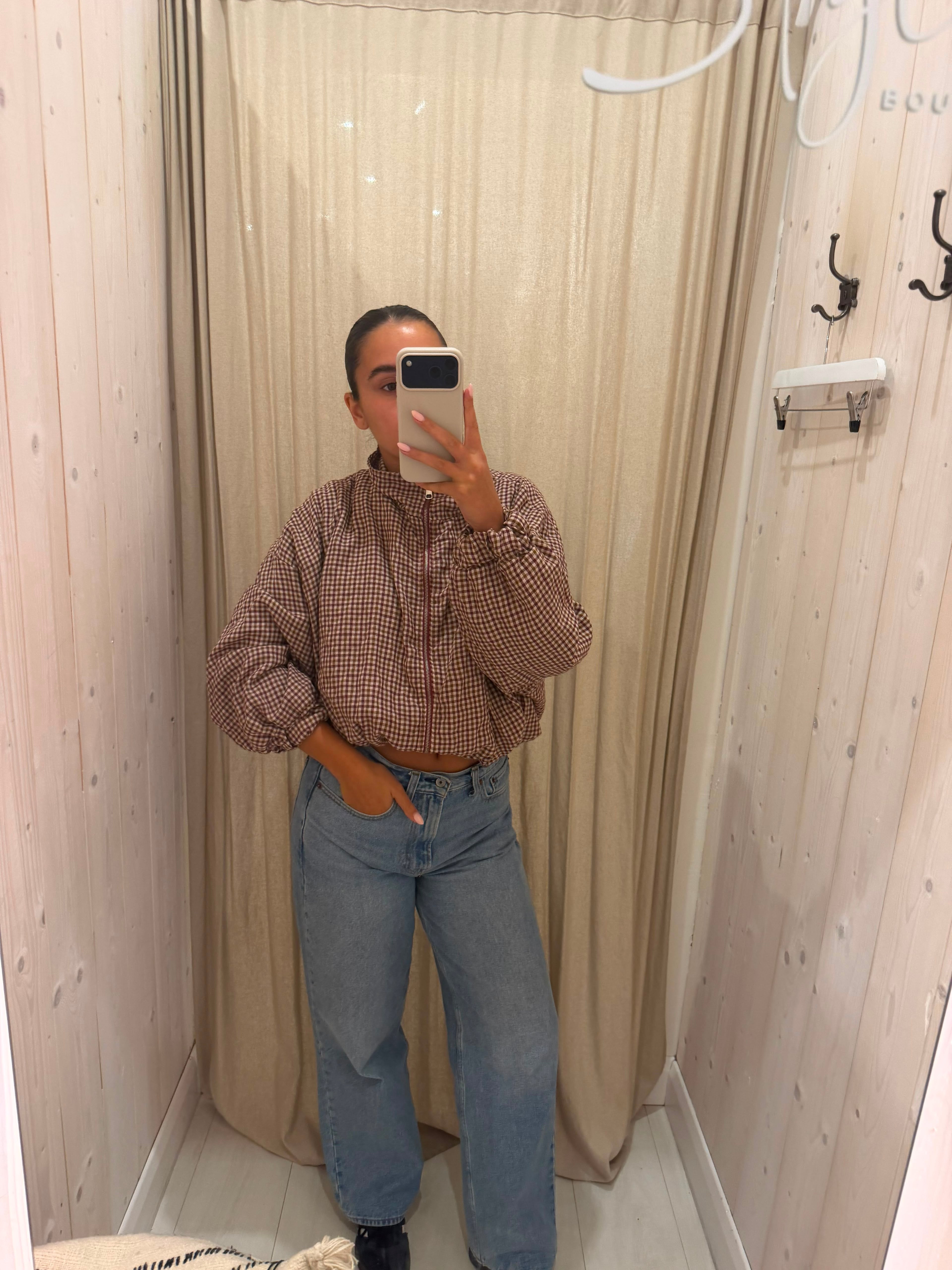 Luca Checkered Jacket