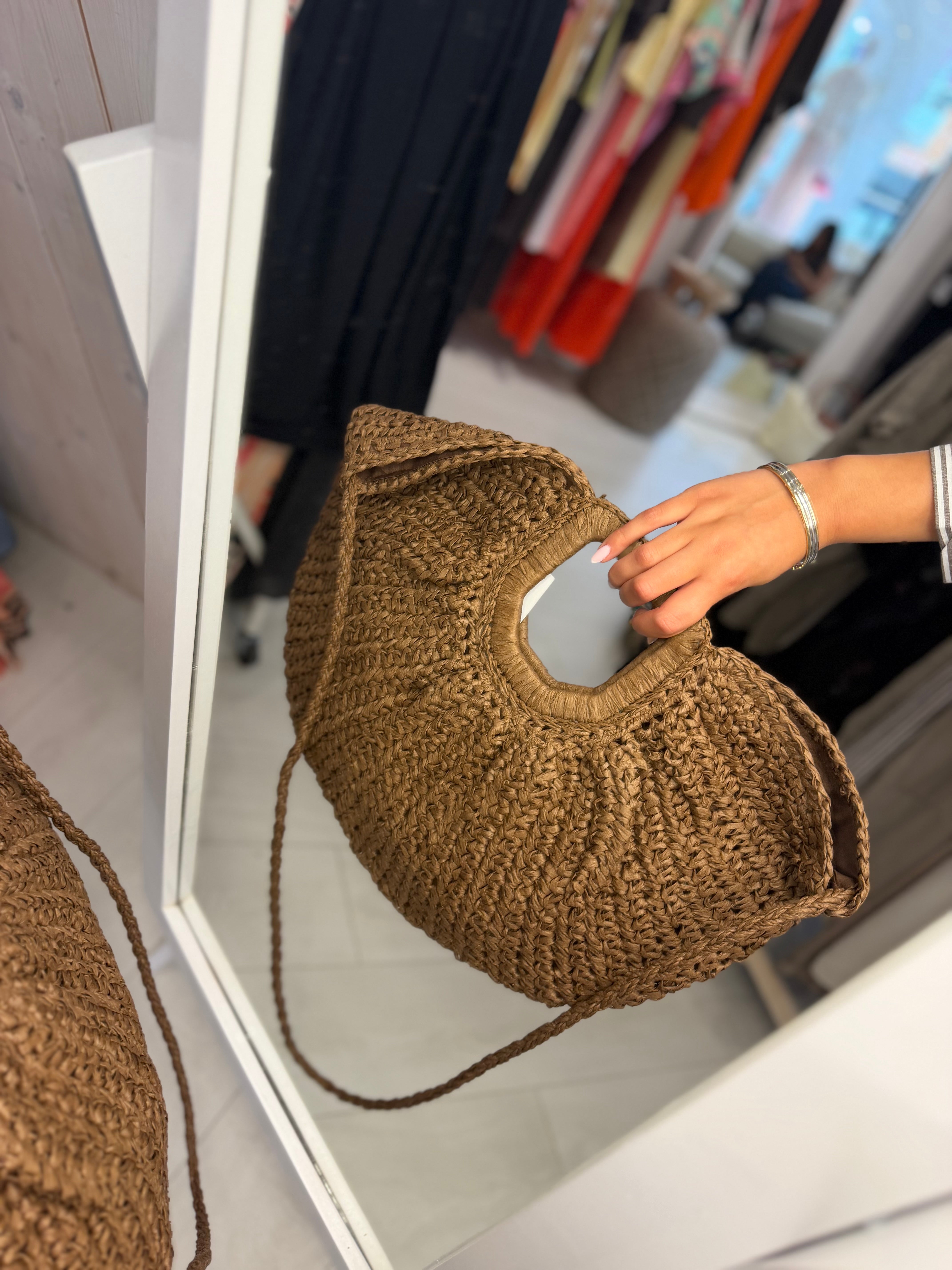 Slouch Straw Bag