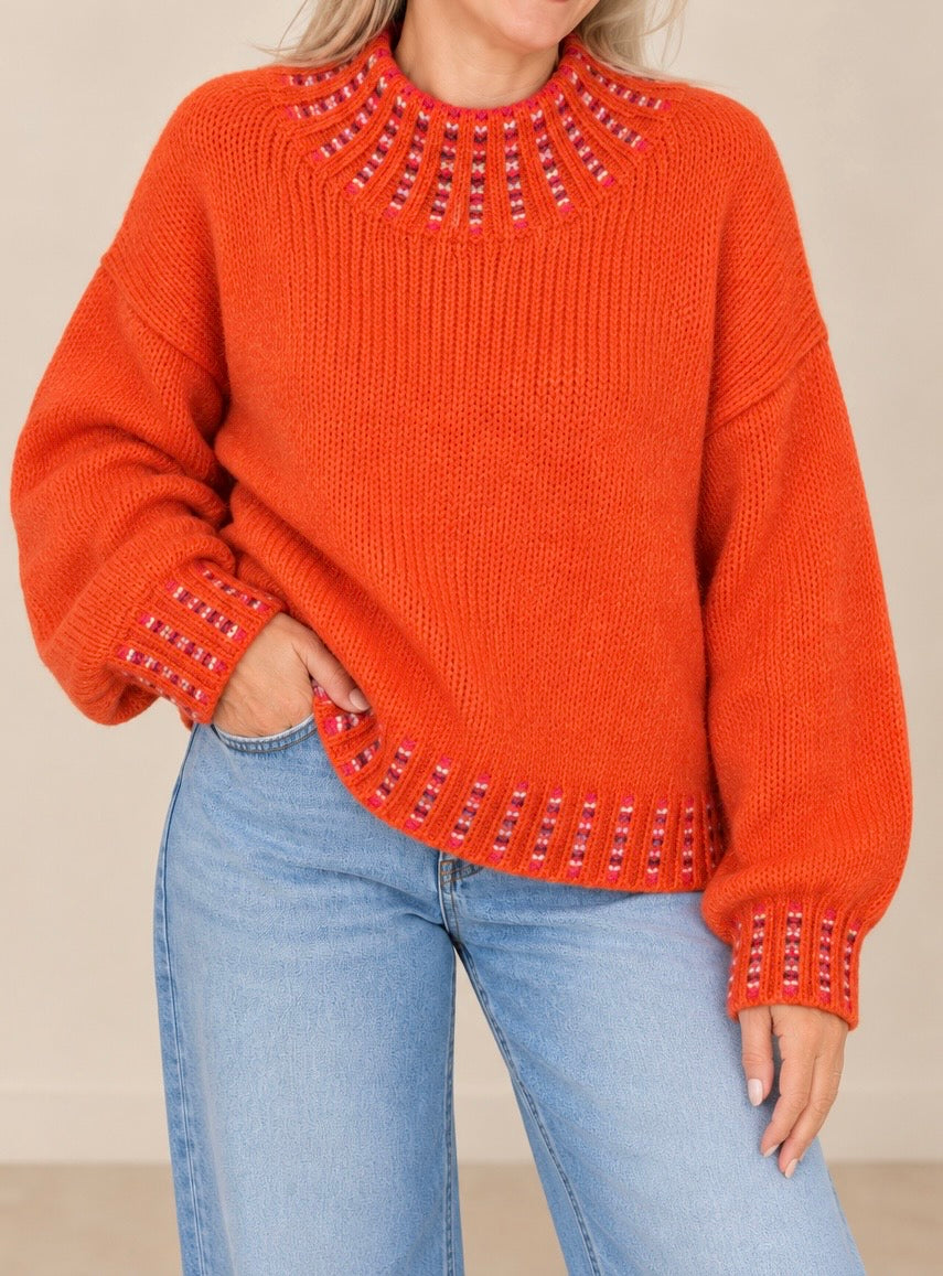 Rainbow Stitch Knit
