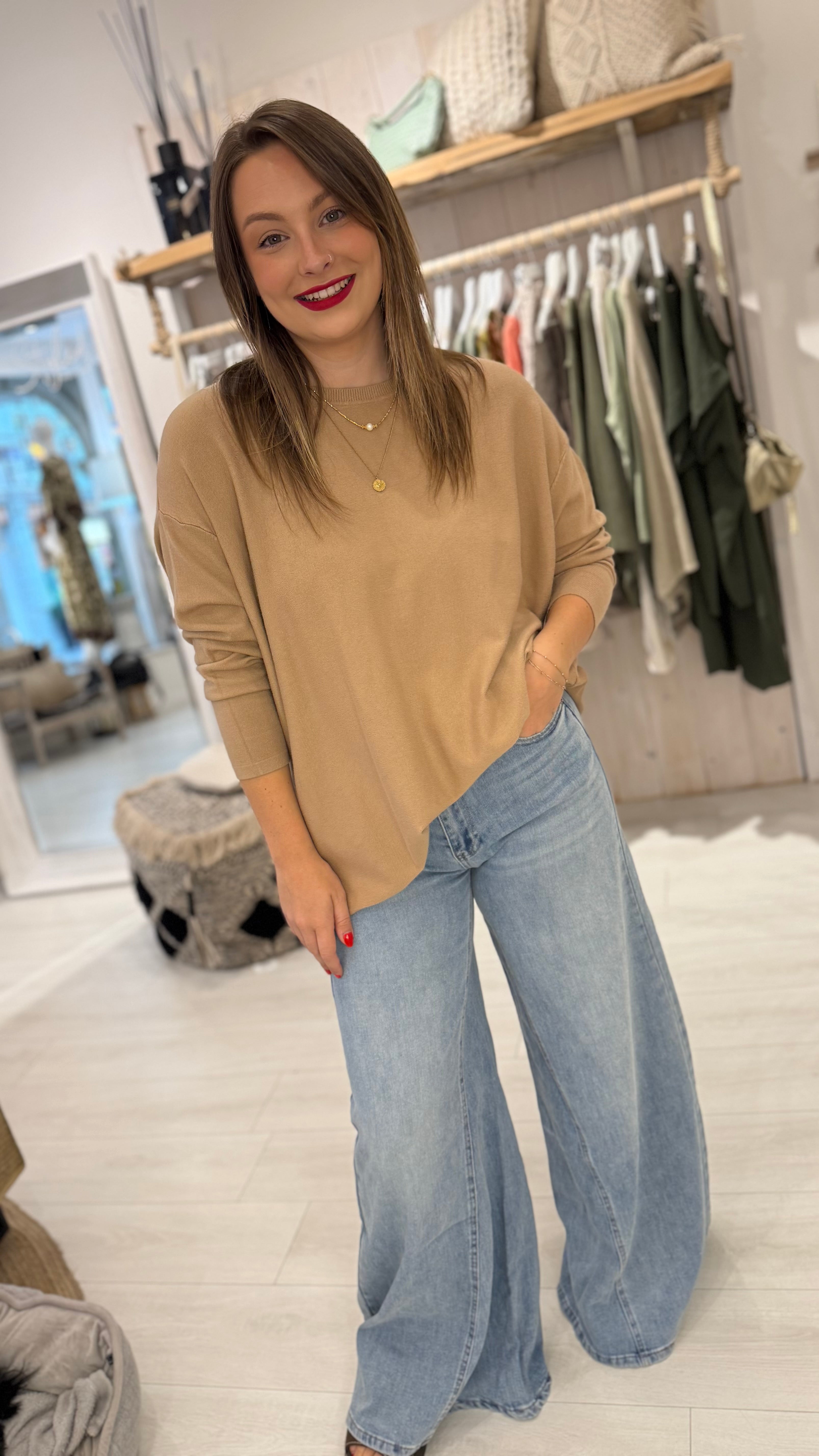 Sofia Soft Knit Top