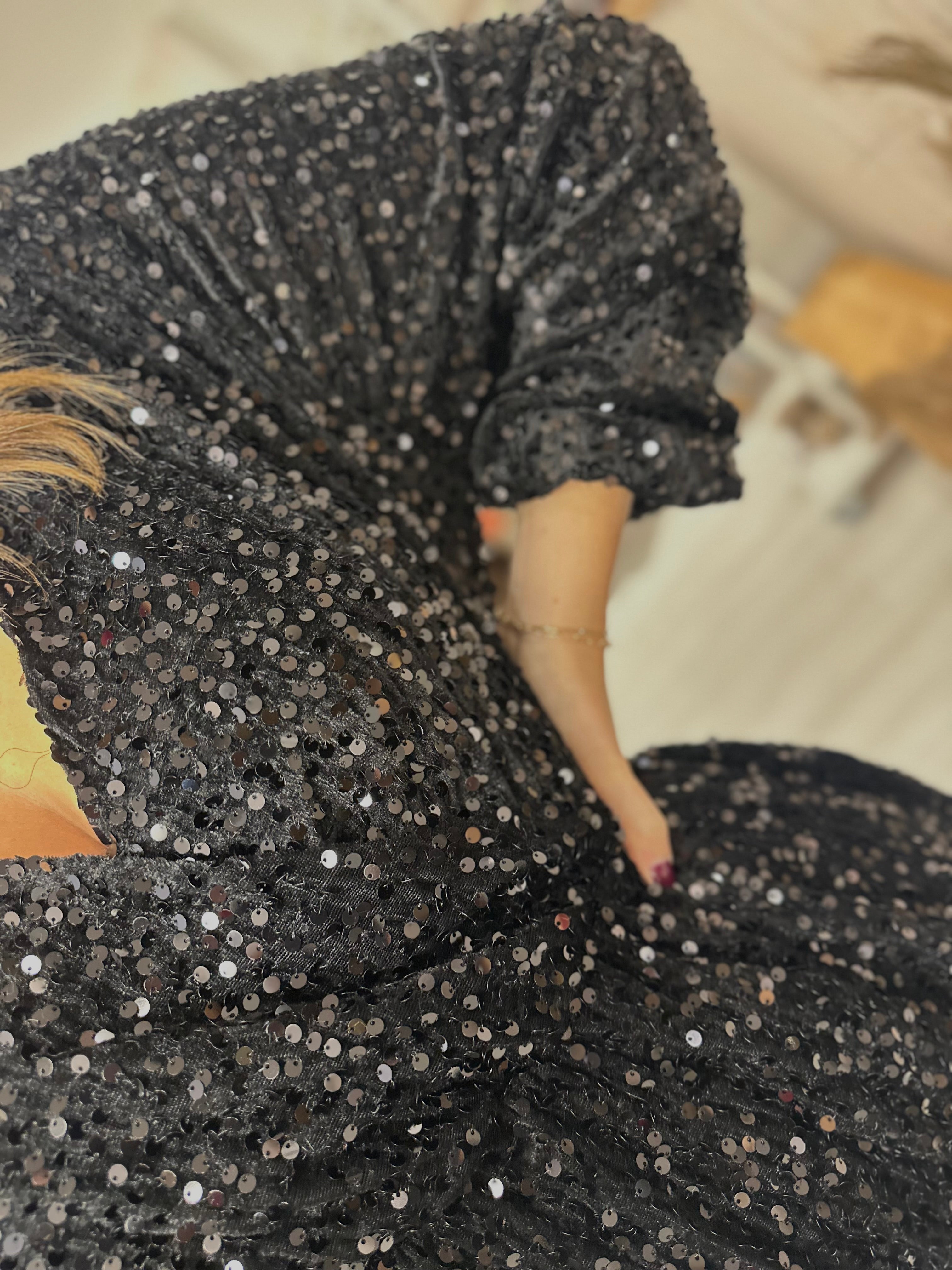 Romy Sequin Party dress