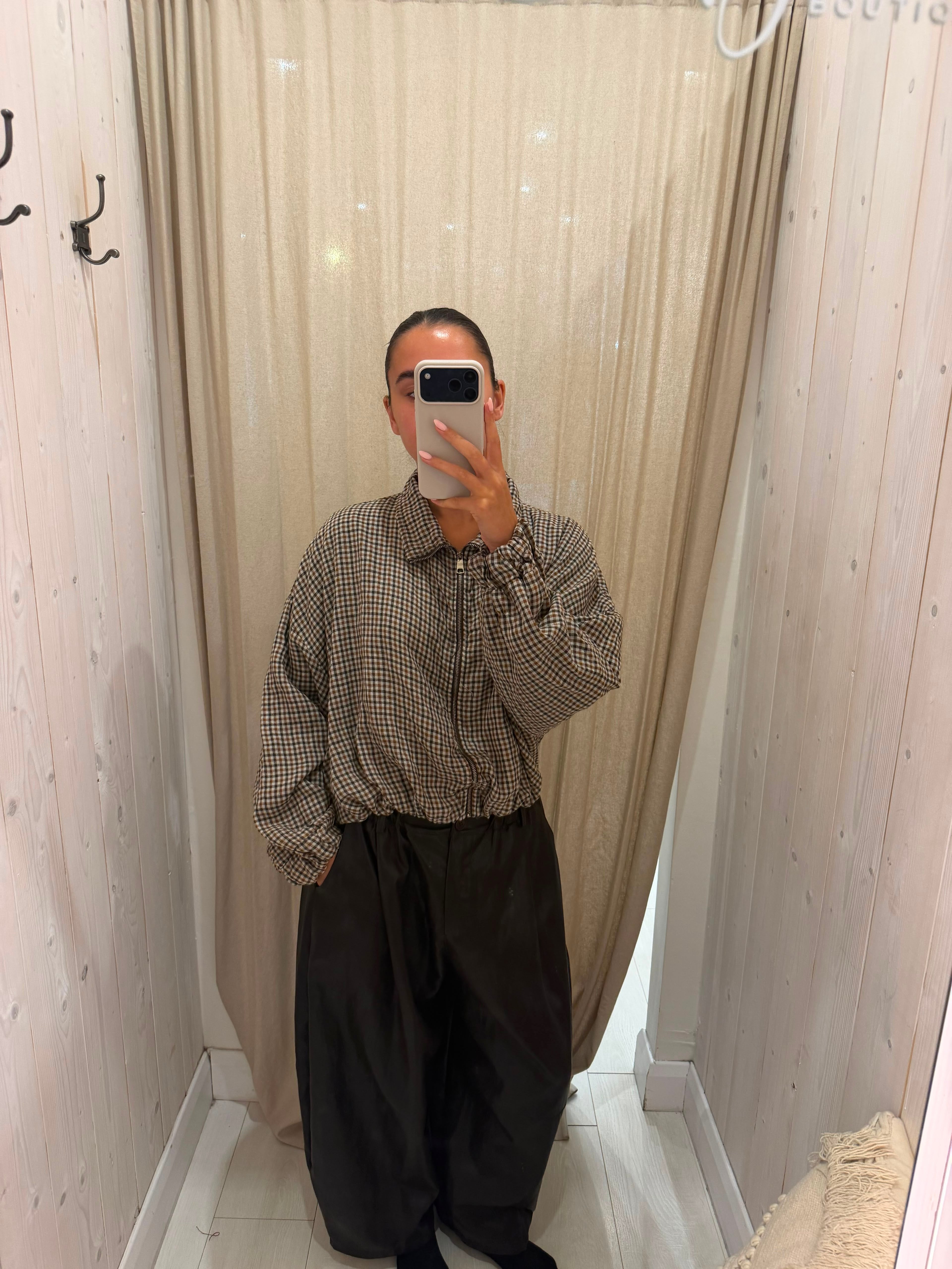 Luca Checkered Jacket
