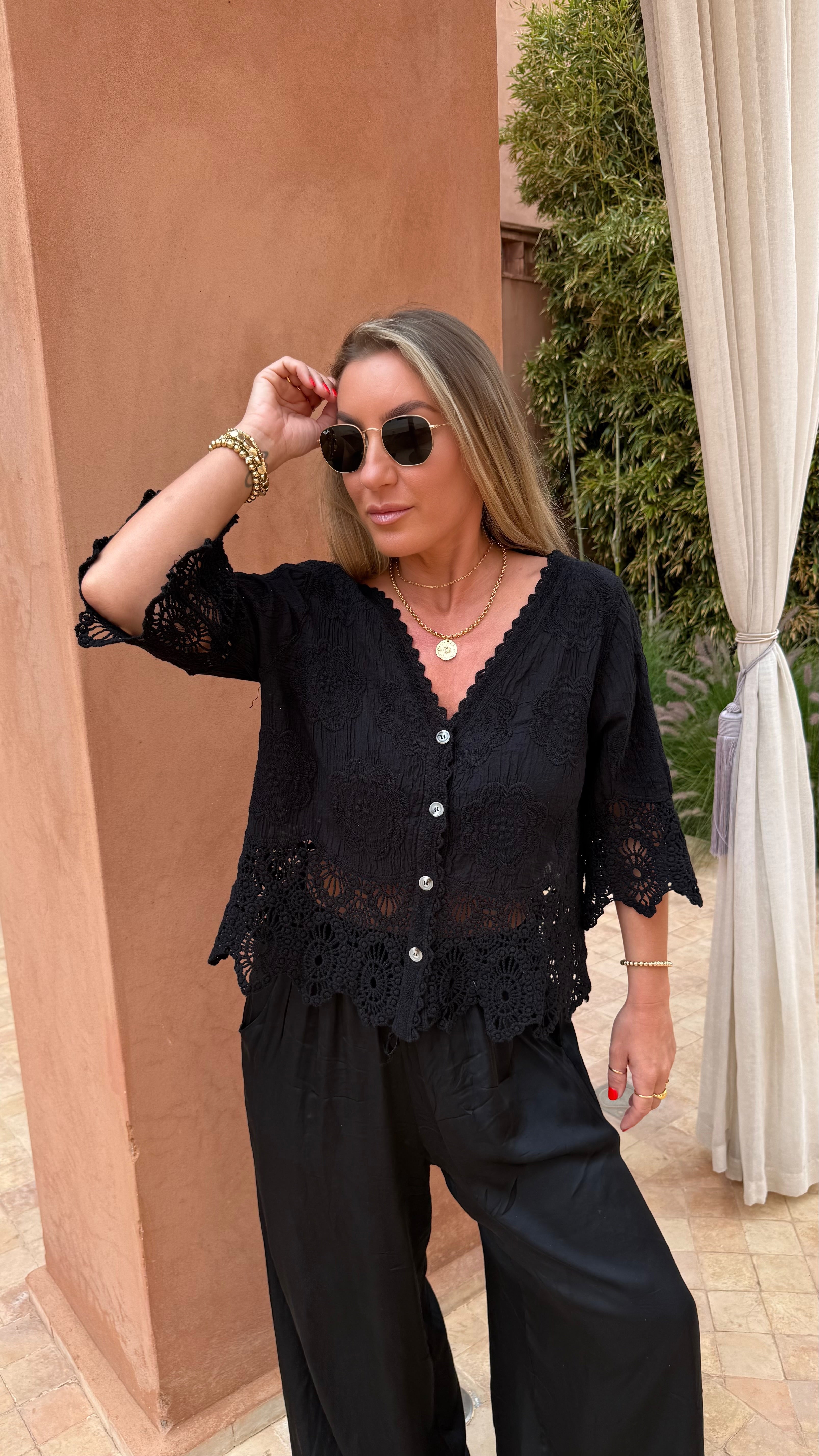 Hadiya Cotton Blouse