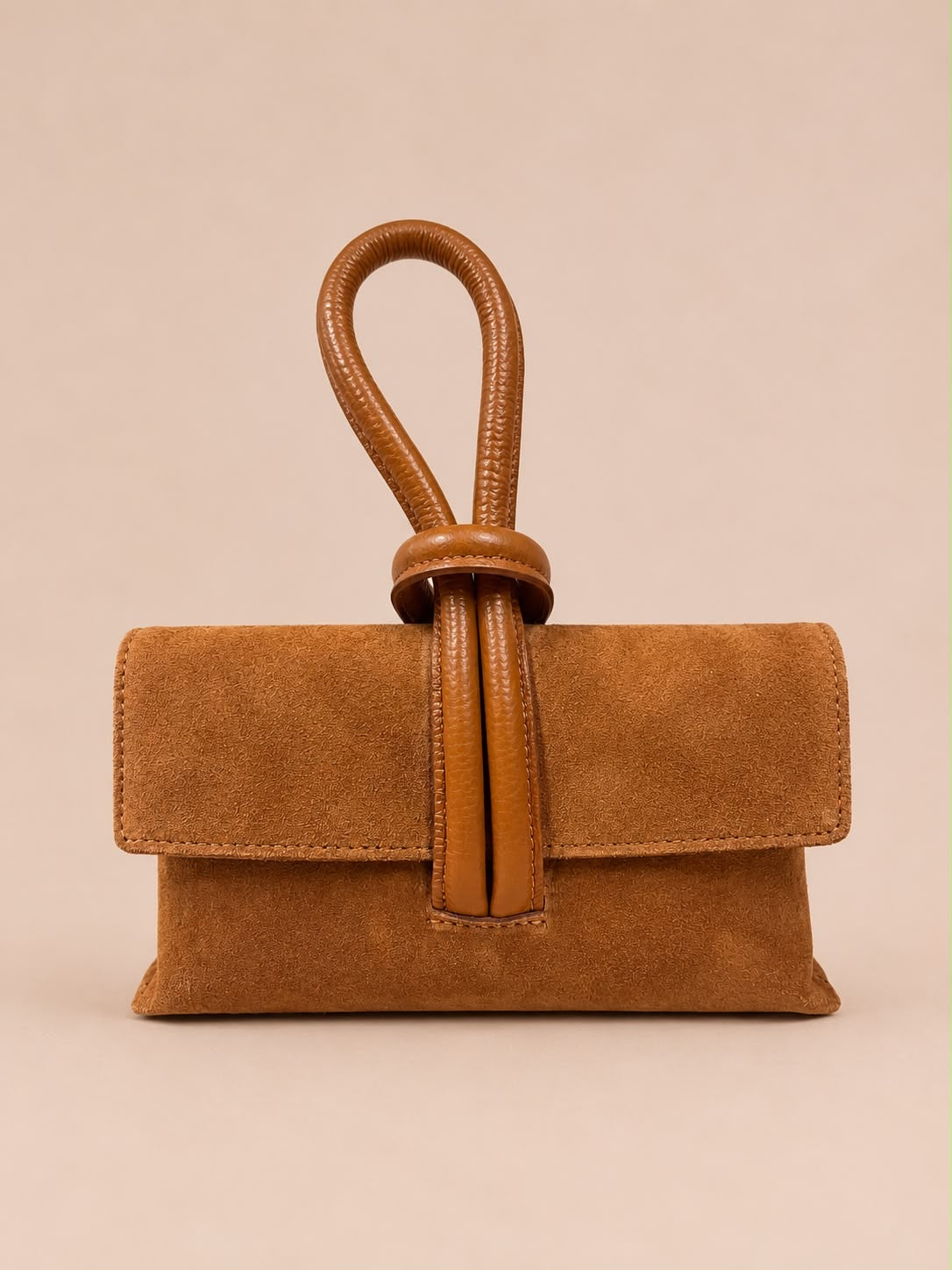 Lulu Loop Handle Leather Bag