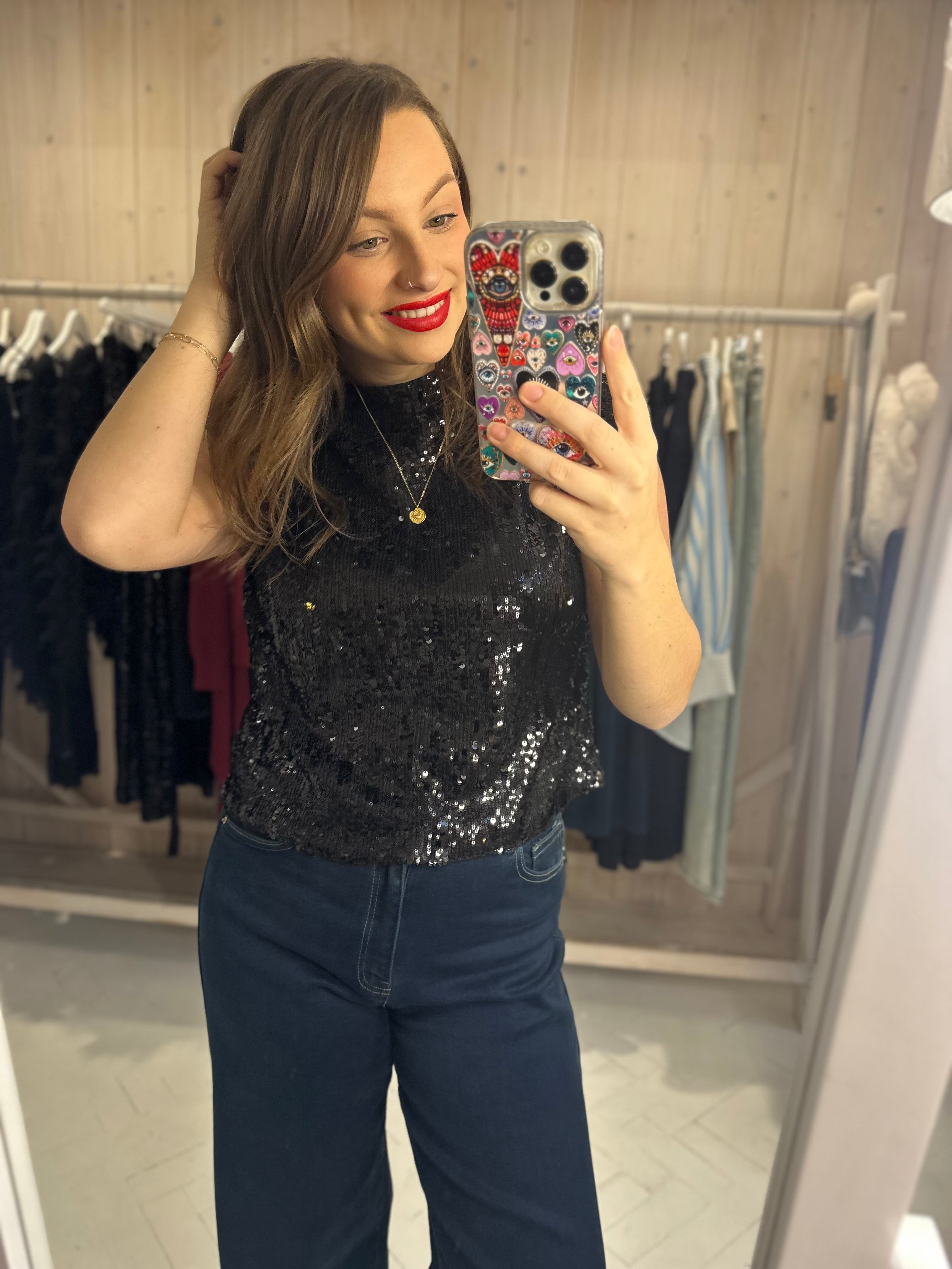 Ellie Sequin Top
