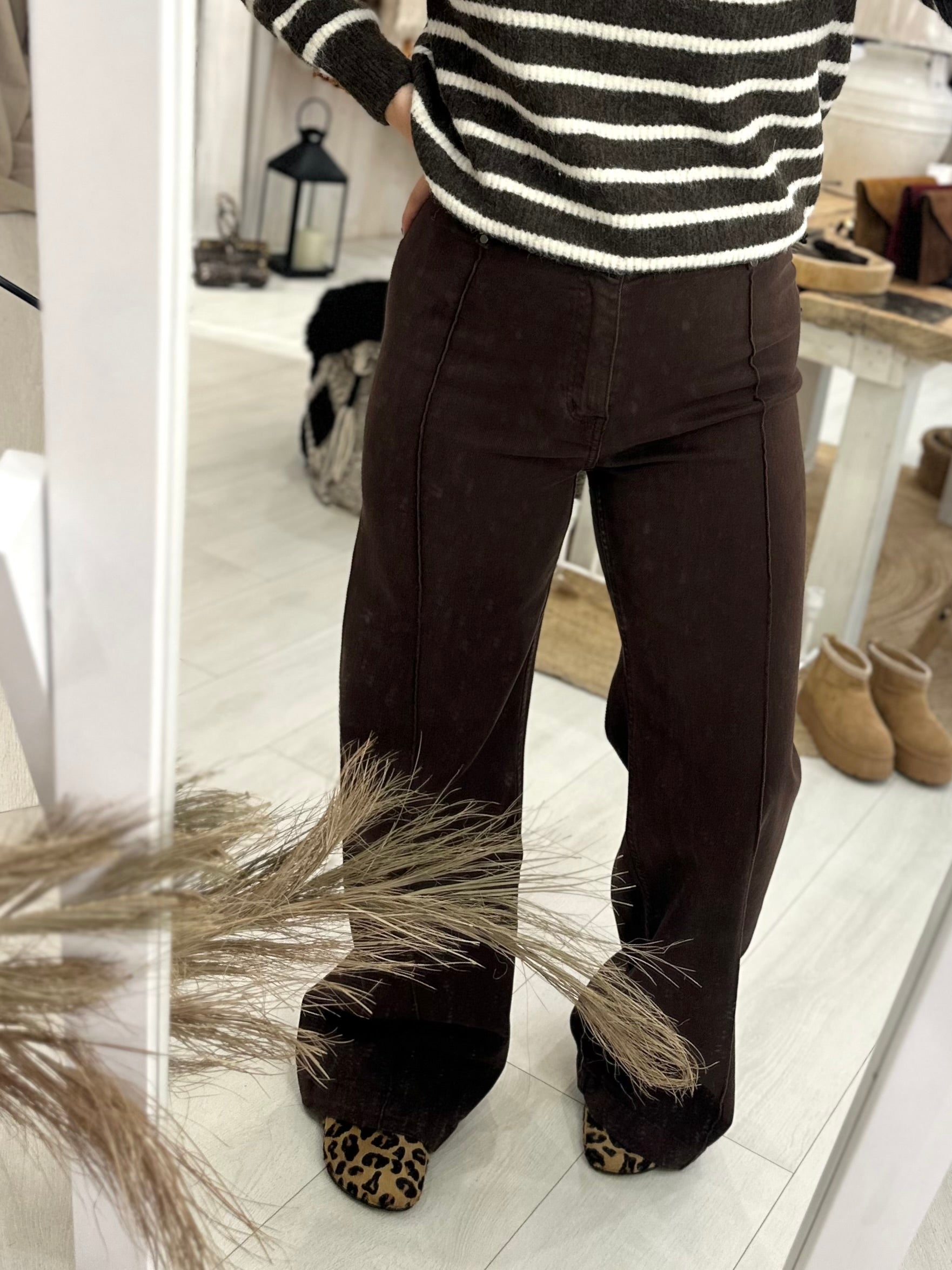 Laulia Wide Leg Jeansm