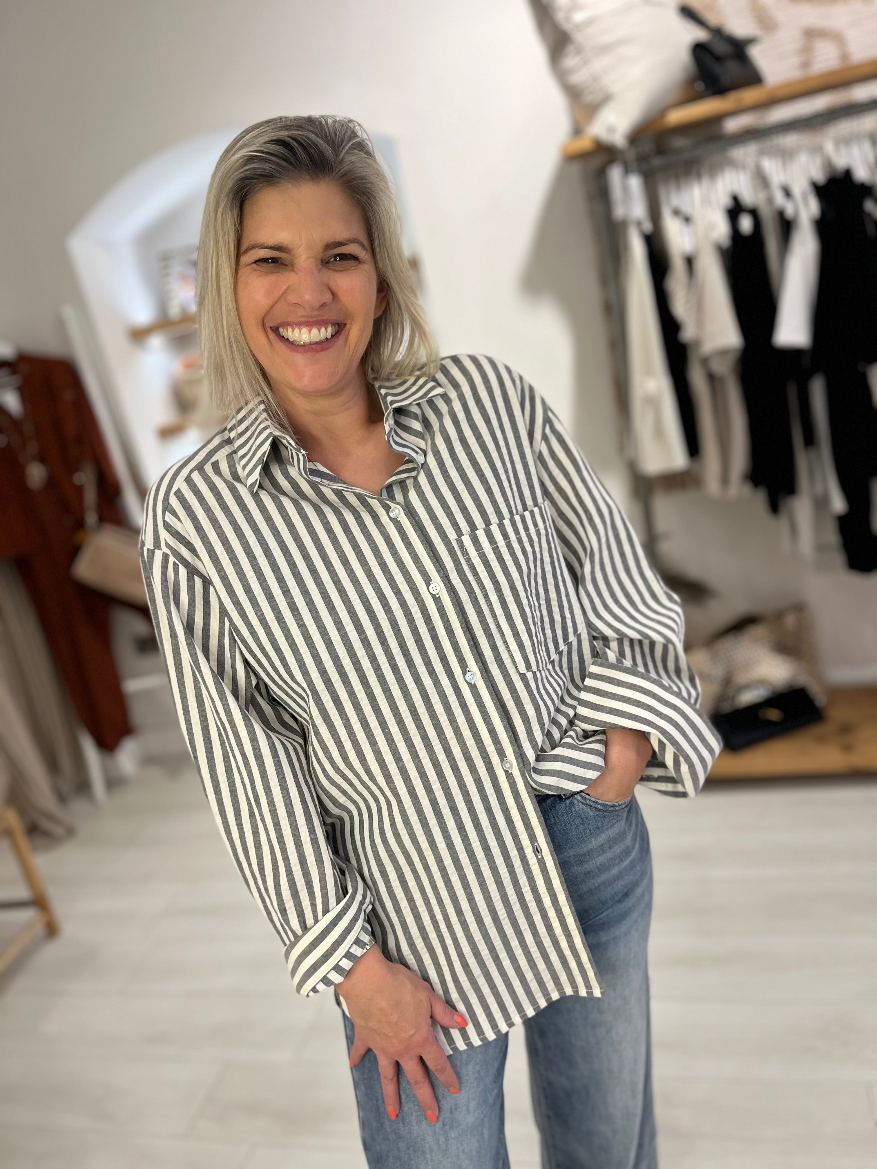 Sabrina Striped Shirt