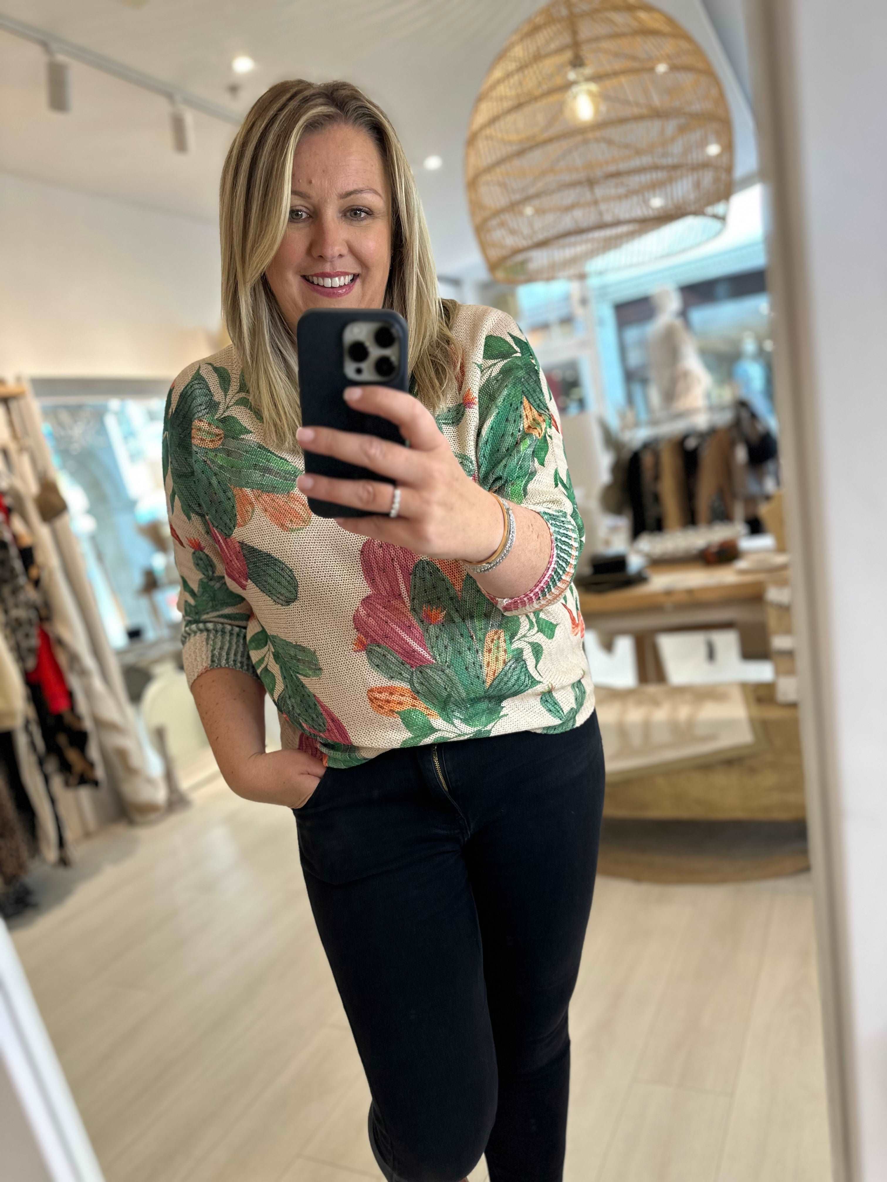 Florence Cactus Knit