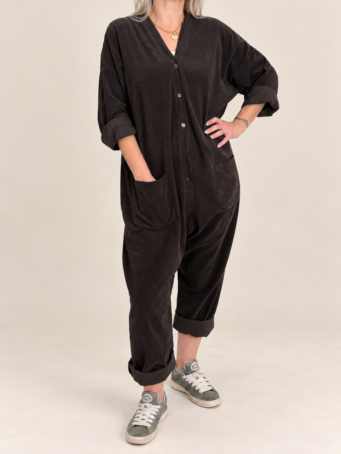 Codie Cord Boiler Suit