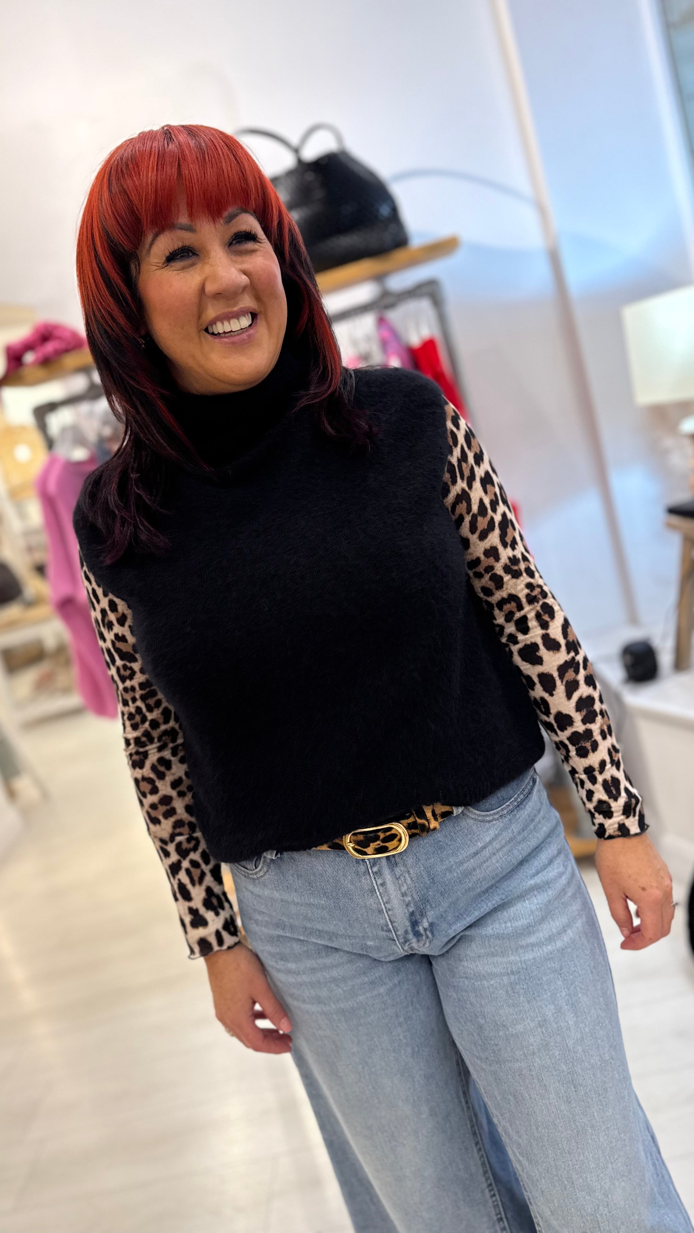 Missie Cashmere Blend Top
