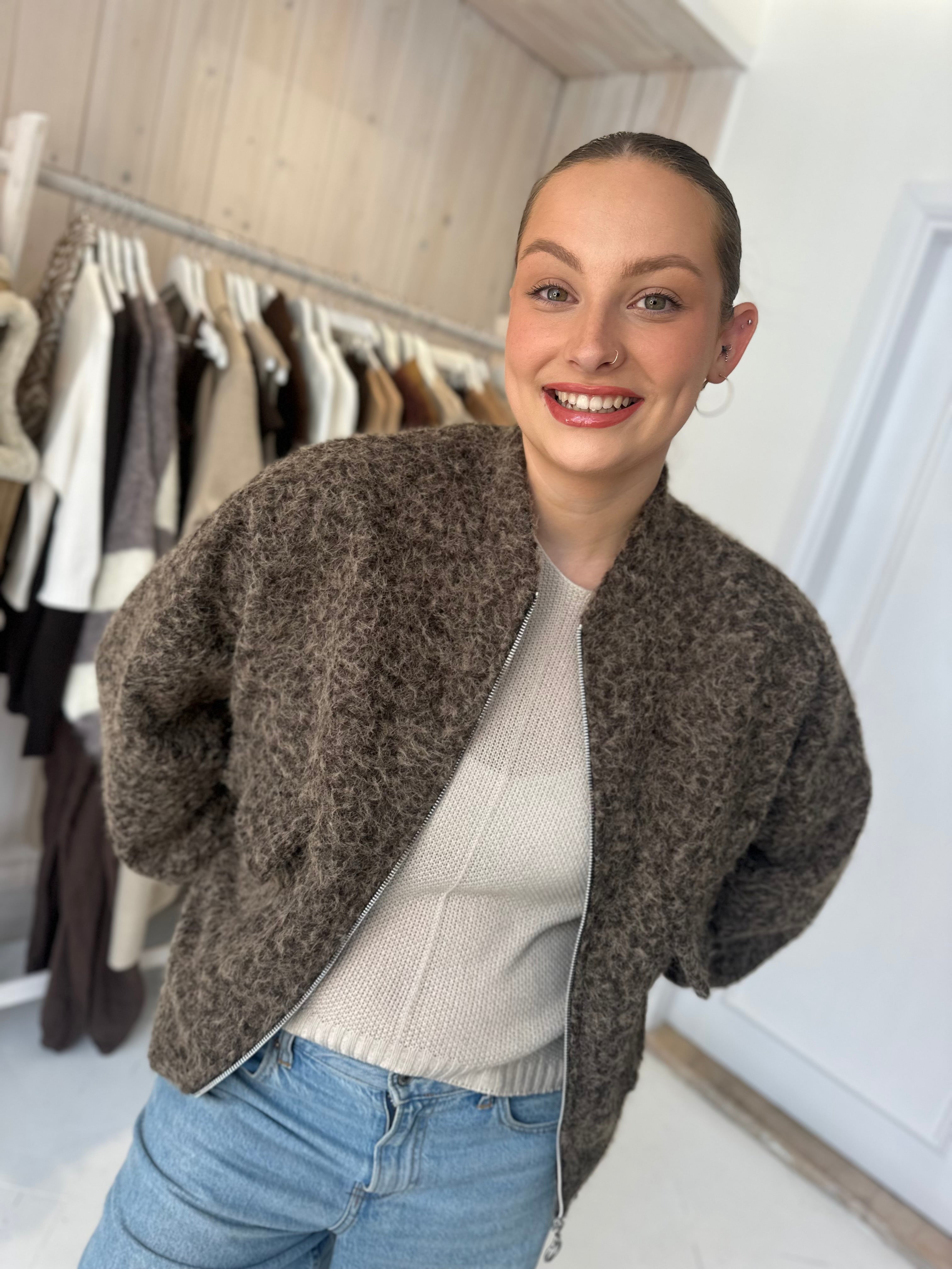 Lorie Fuzzy Jacket