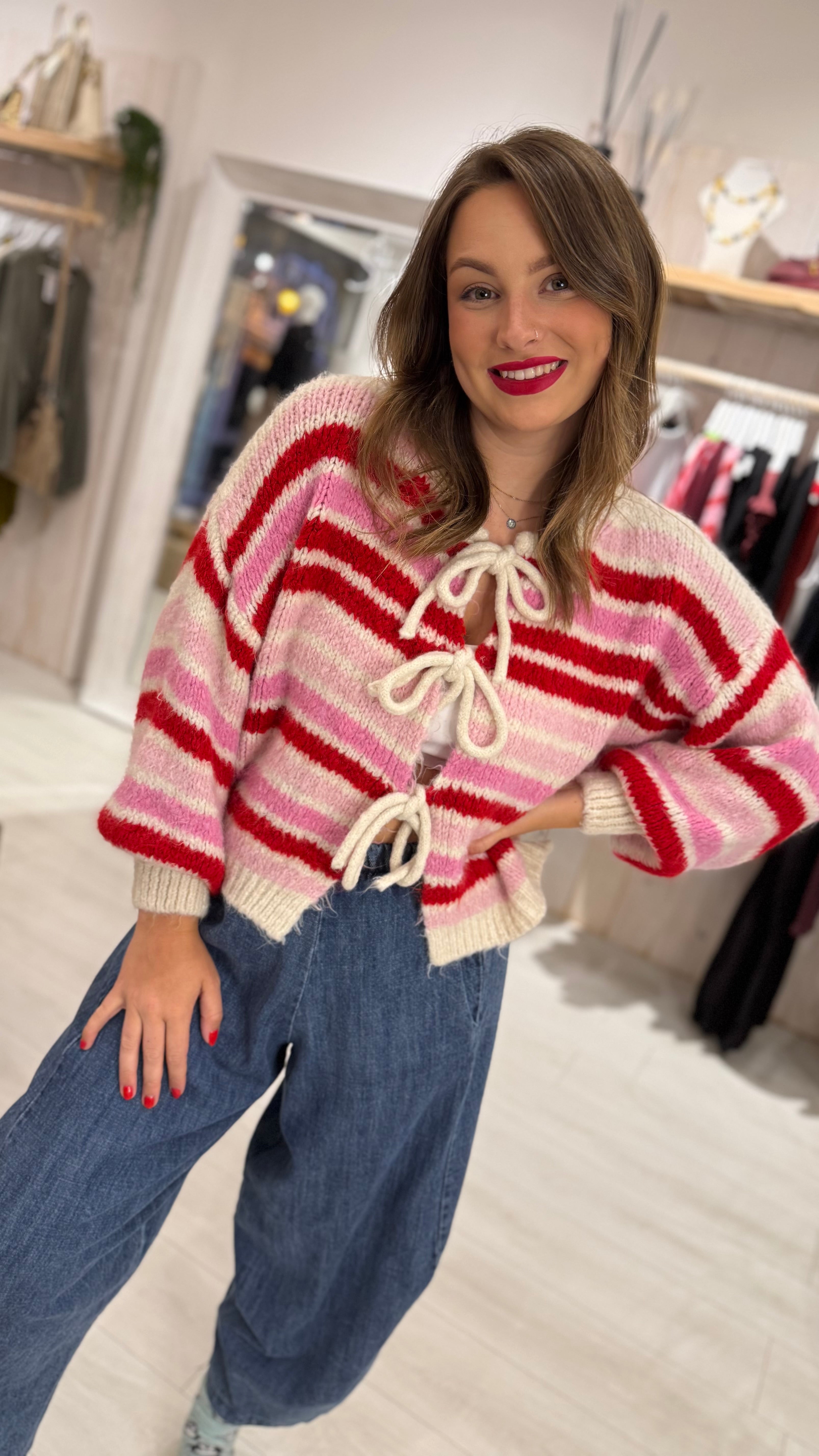 Totty Tie- Front Cardi