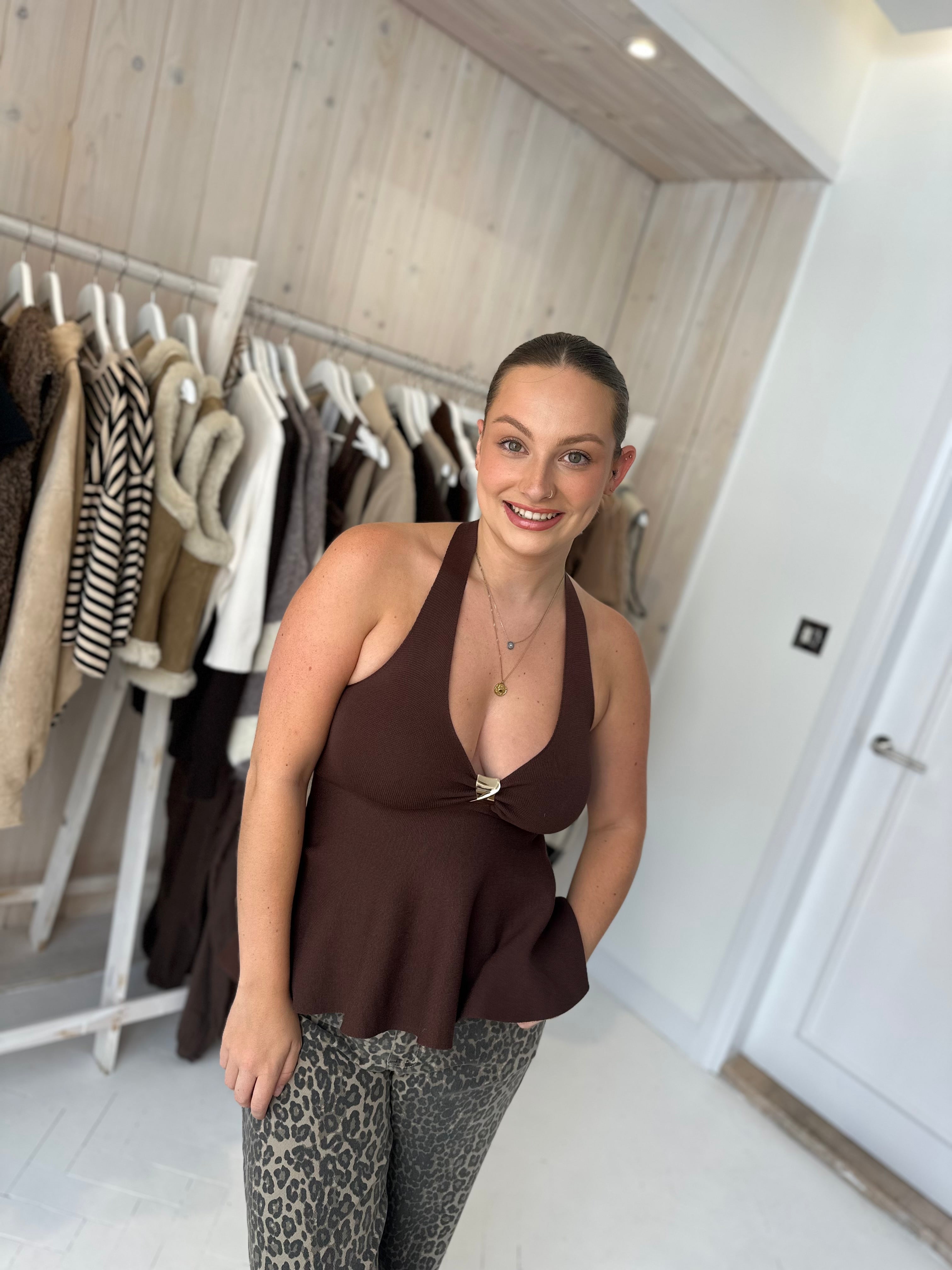 Taylor Halter Neck Top