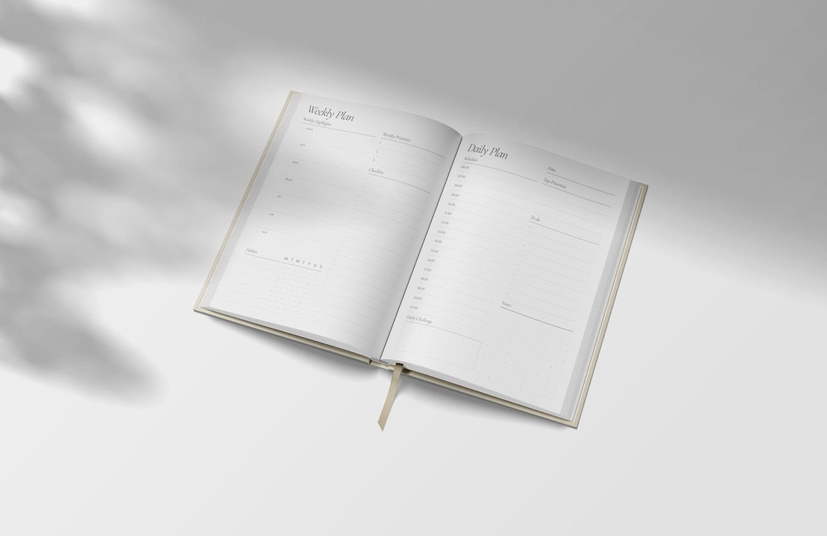 Daily Planner Pink& Red