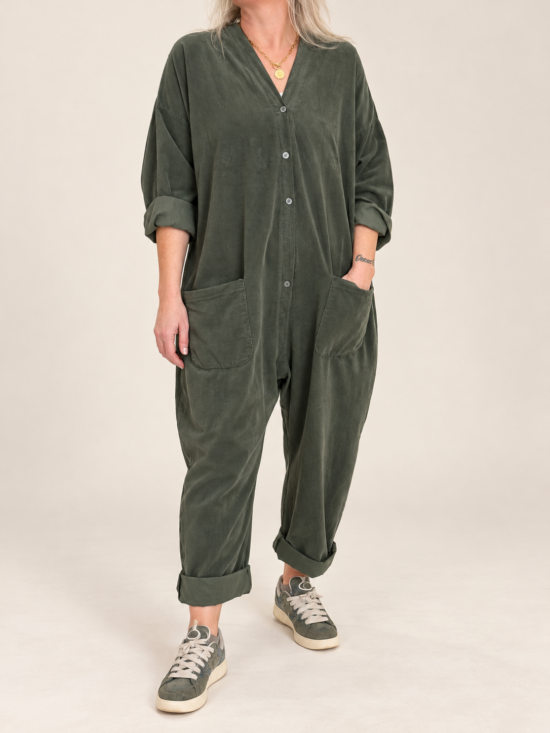 Codie Cord Boiler Suit