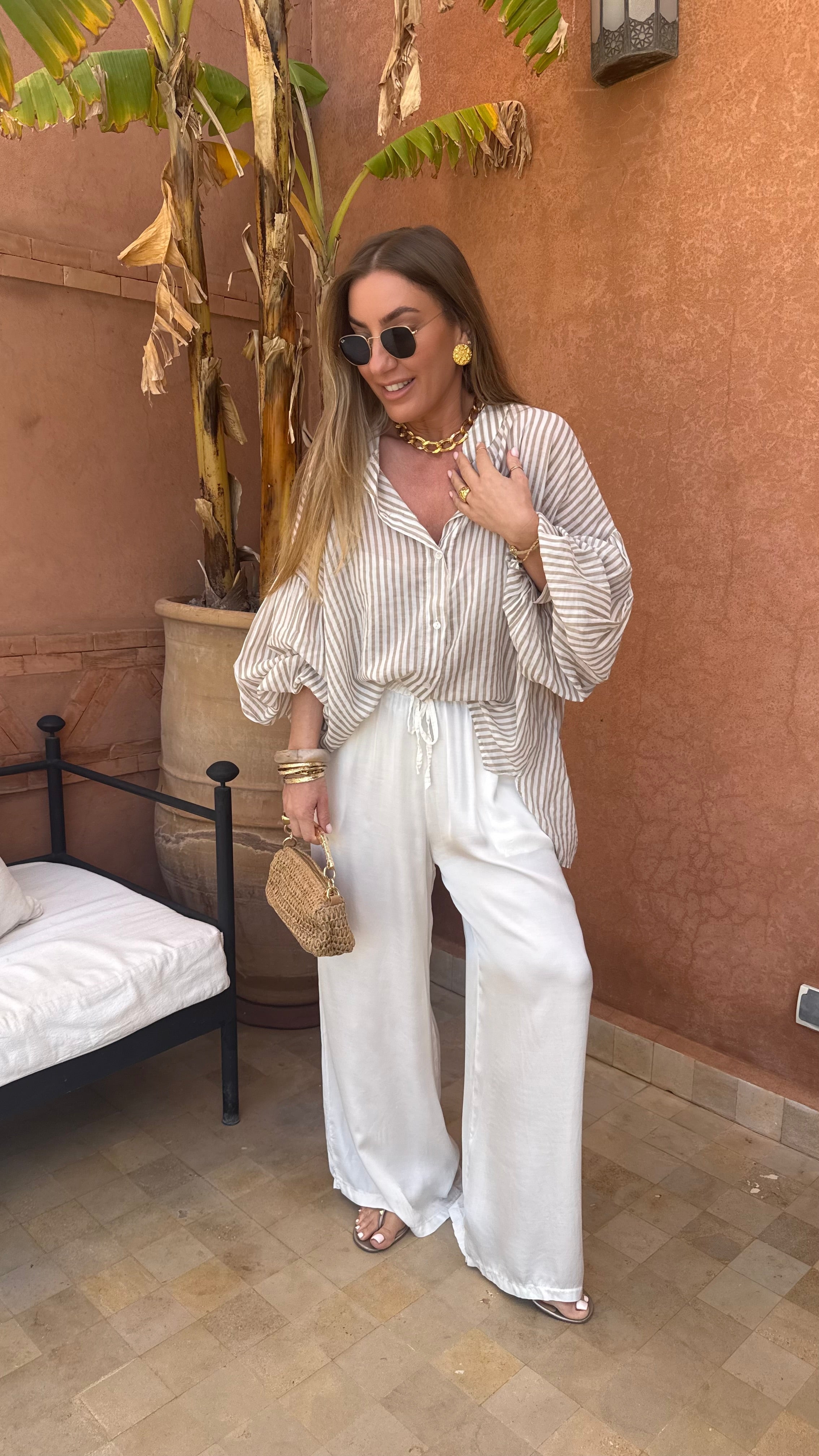 Rajah Striped Shirt