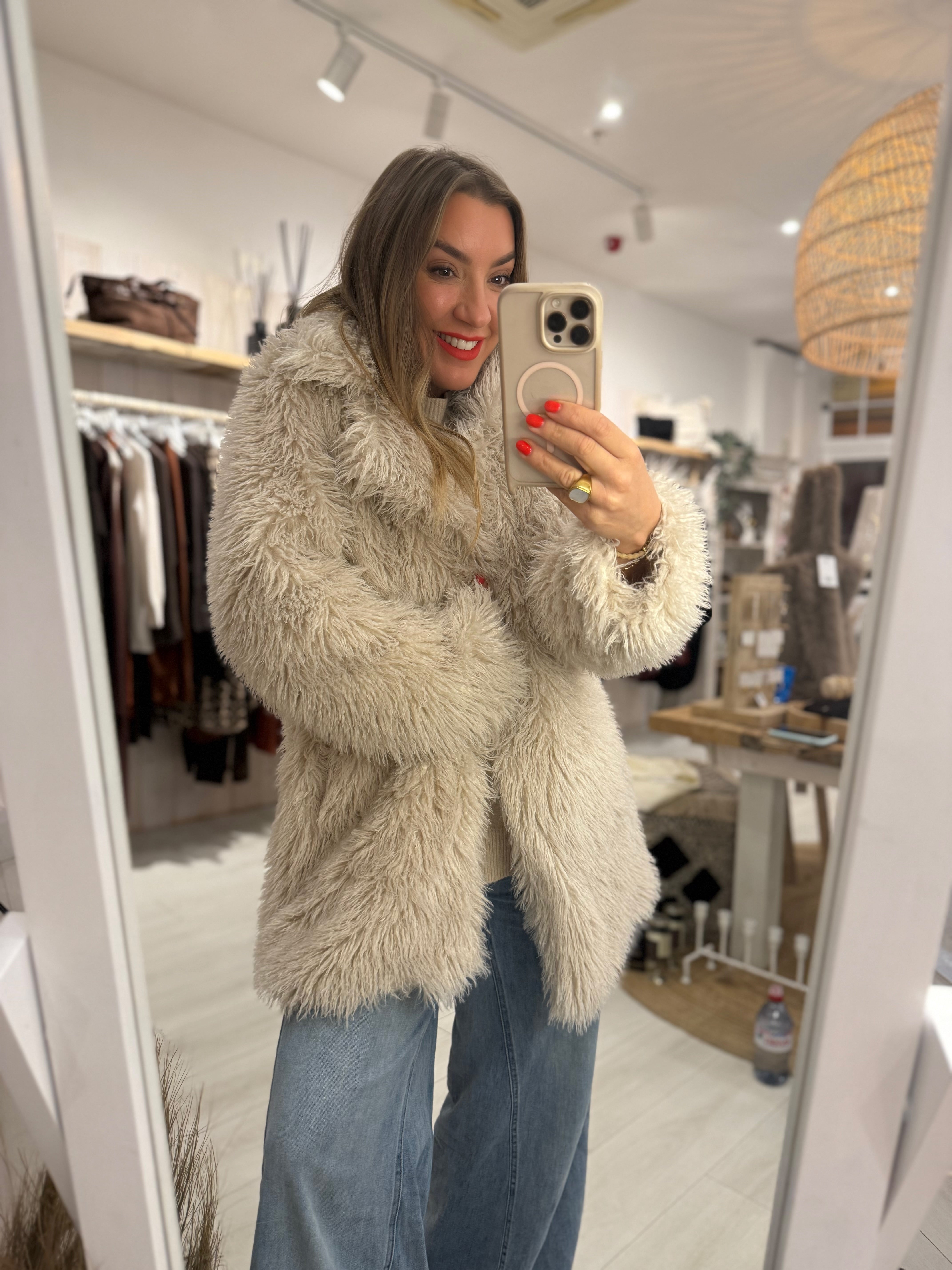 Penelope Faux Fur Coat