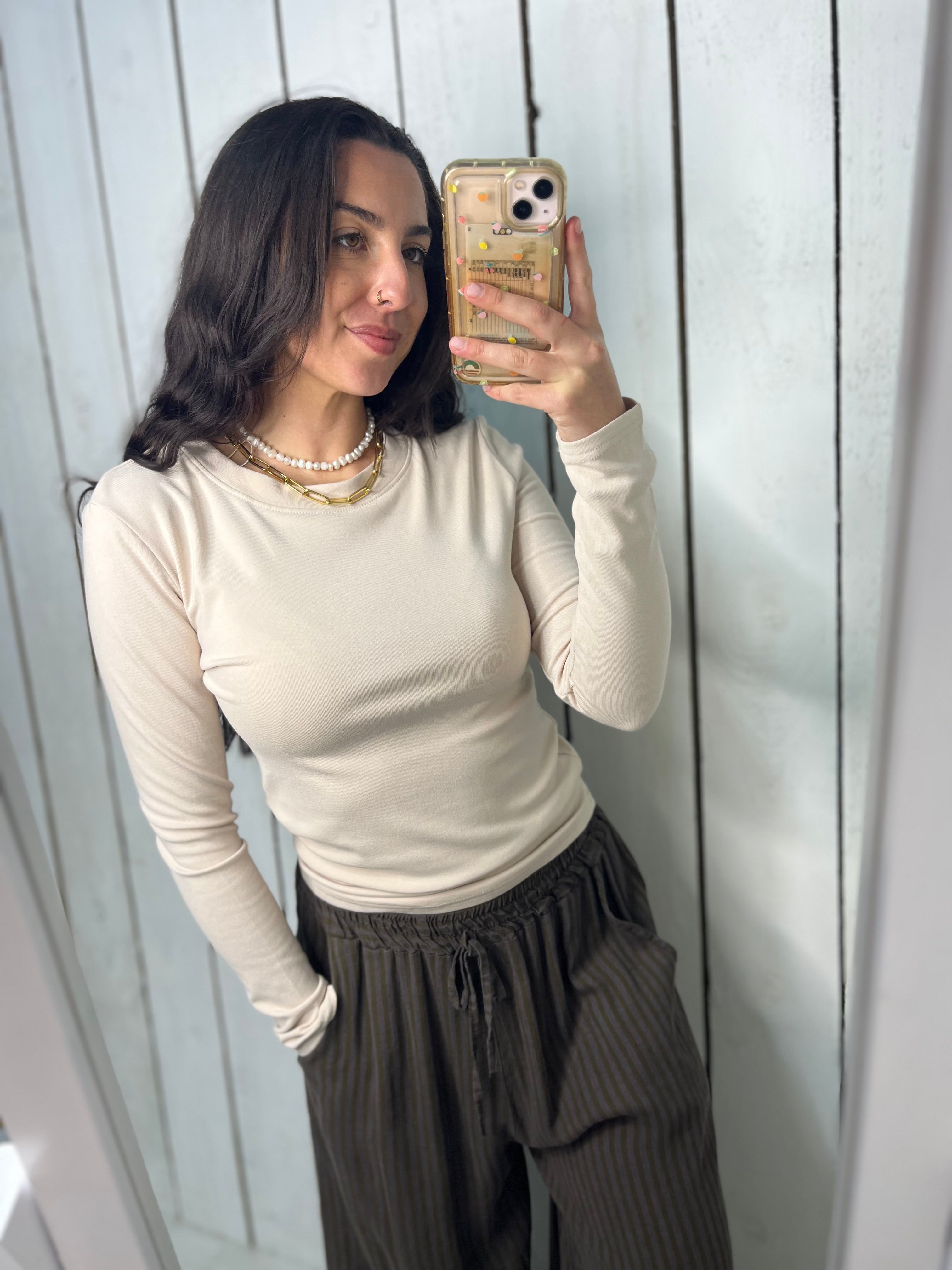 Jana Long Sleeved Essential Tee