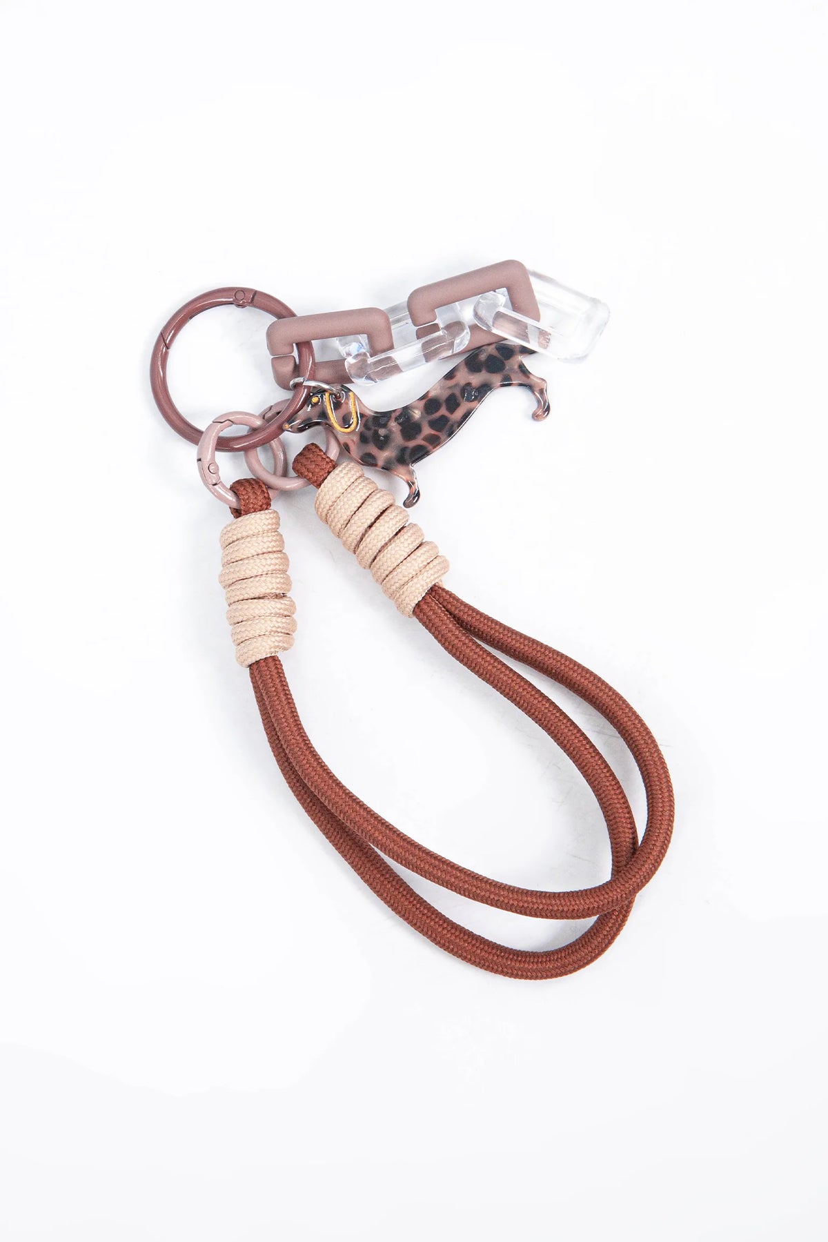 Spotted Sausage Dog Bag Charm