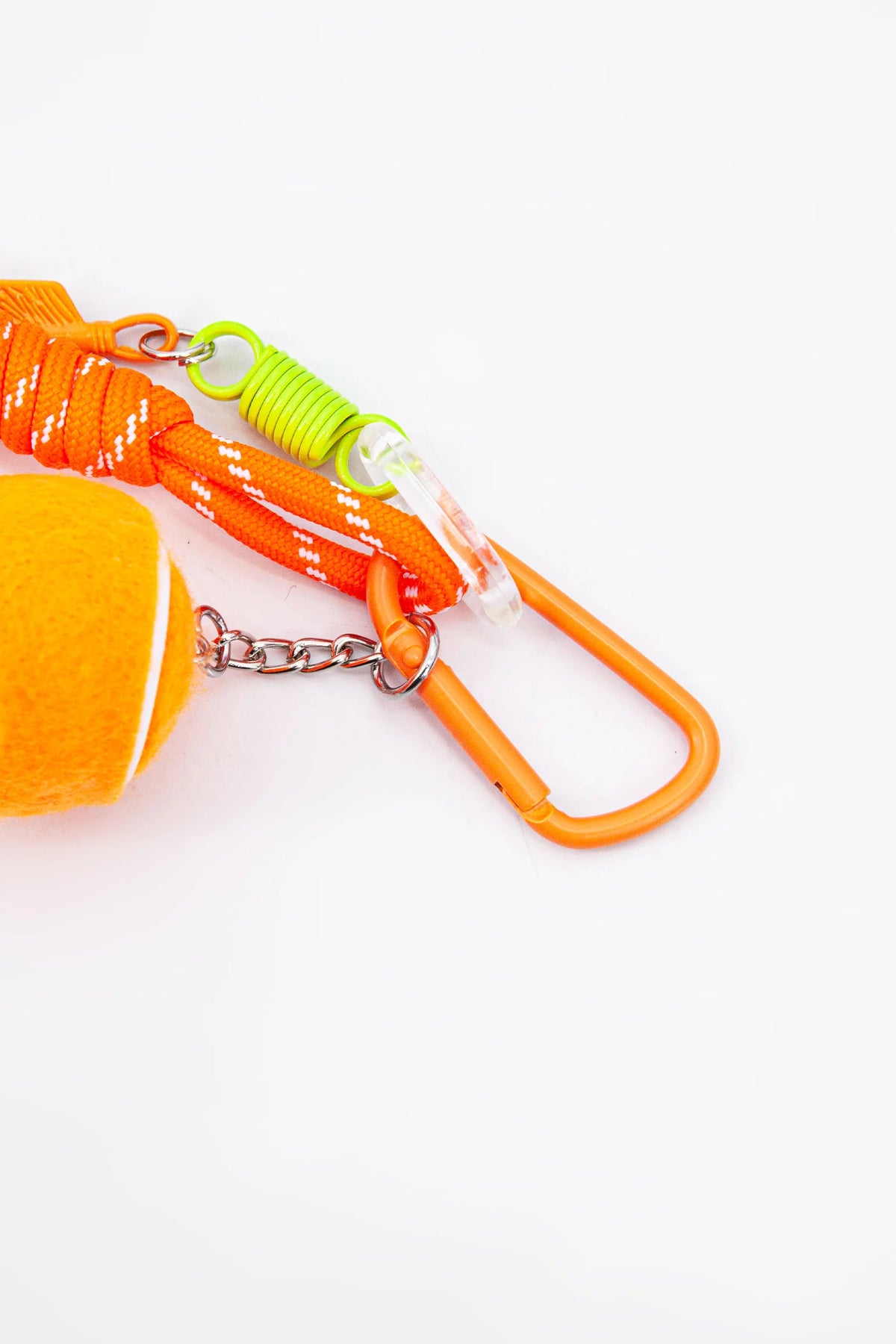 Orange Ball Bag Charm