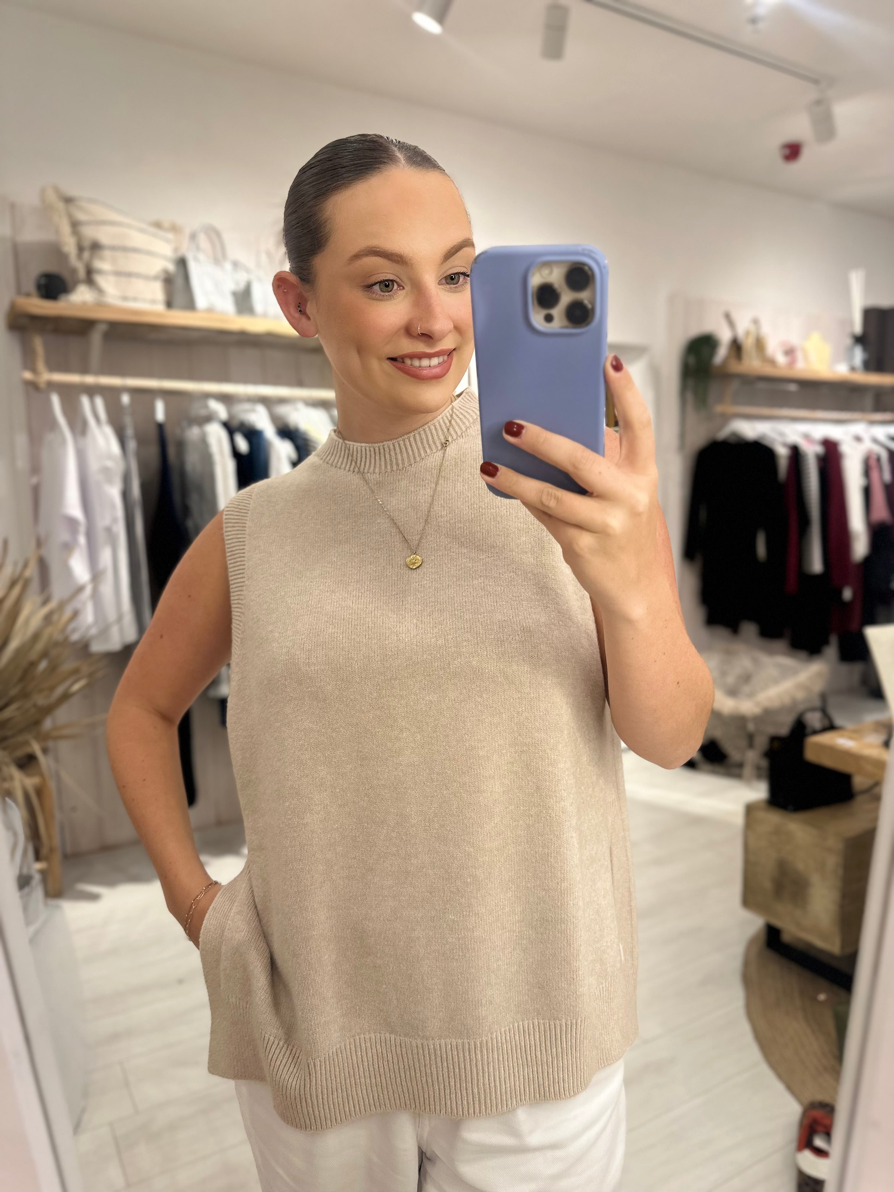 Luxe Round Neck Tank