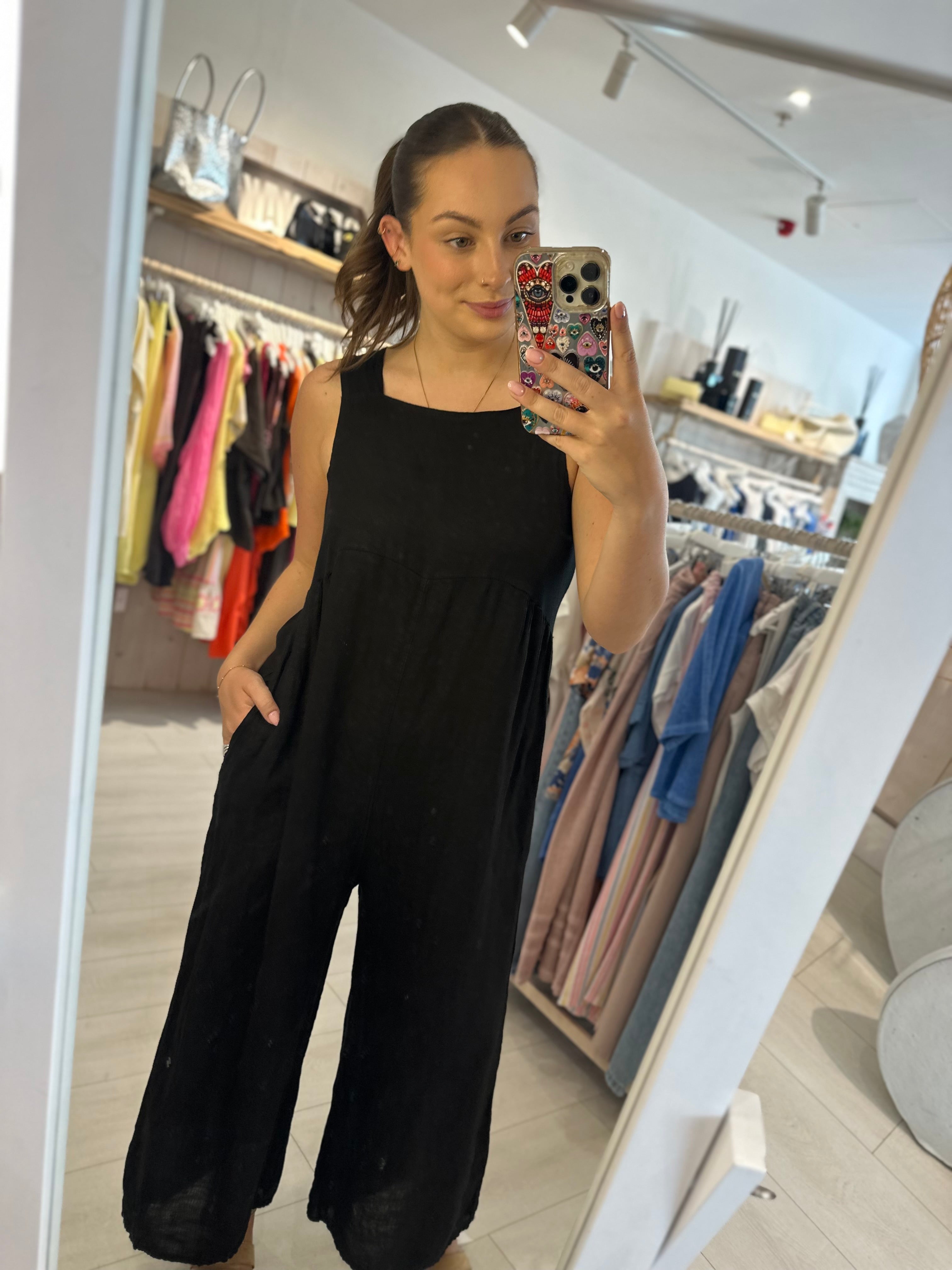 Hedi Linen jumpsuit