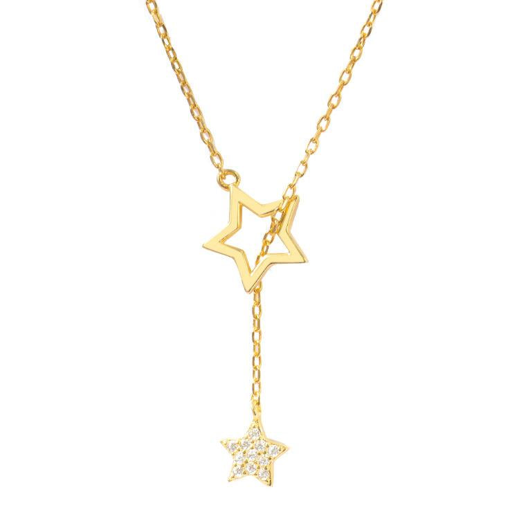 Star Thread-Through Necklace