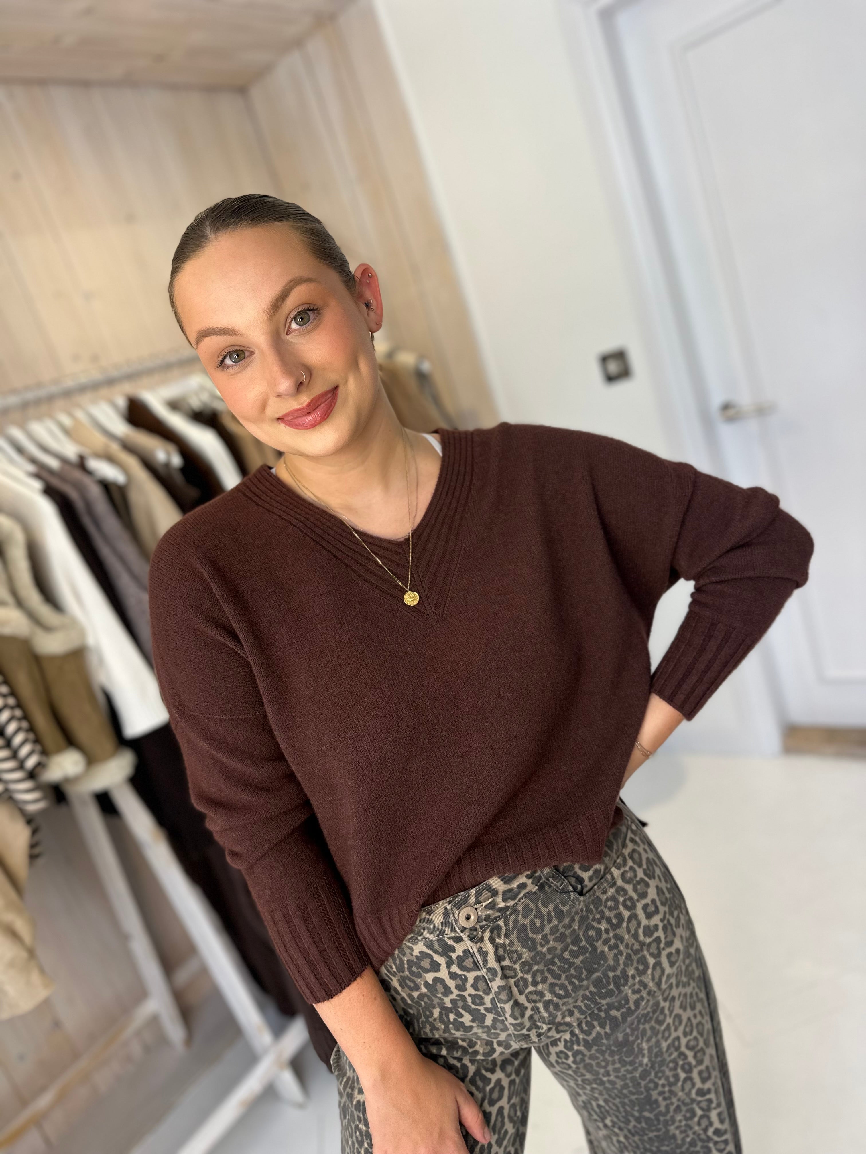 Luxe Ophelia Ribbed Edge Knit